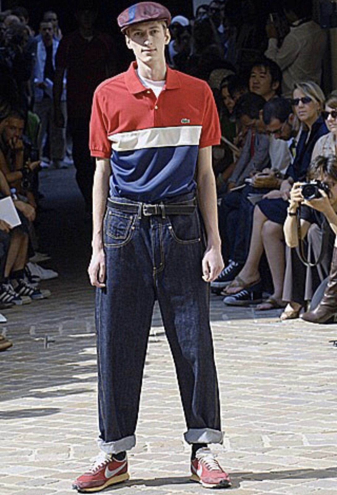 Junya Watanabe × Lacoste rare 2000's Junya lacoste jersey polo Size US M / EU 48-50 / 2 - 9 Thumbnail
