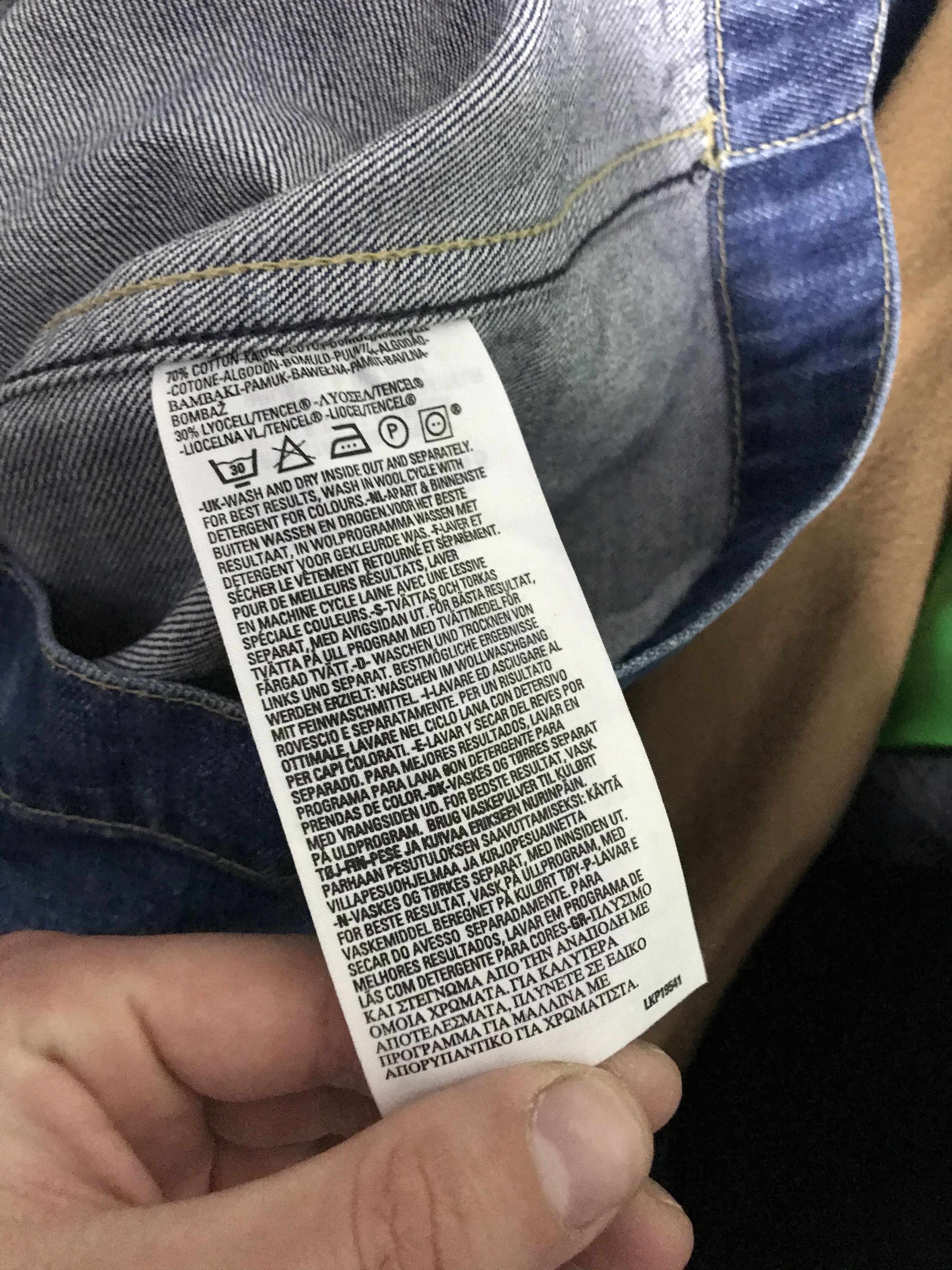 Levi's Levi's Vintage Mens Denim Jacket Engineered Jeans Size US L / EU 52-54 / 3 - 7 Thumbnail