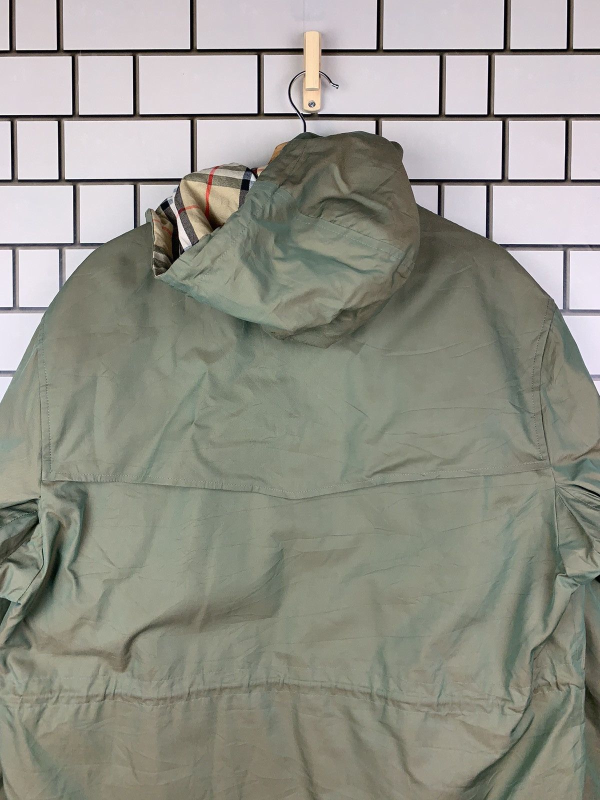Burberry Prorsum Vintage Burberrys London Nova Check Hoodie Jacket Size US M / EU 48-50 / 2 - 15 Thumbnail