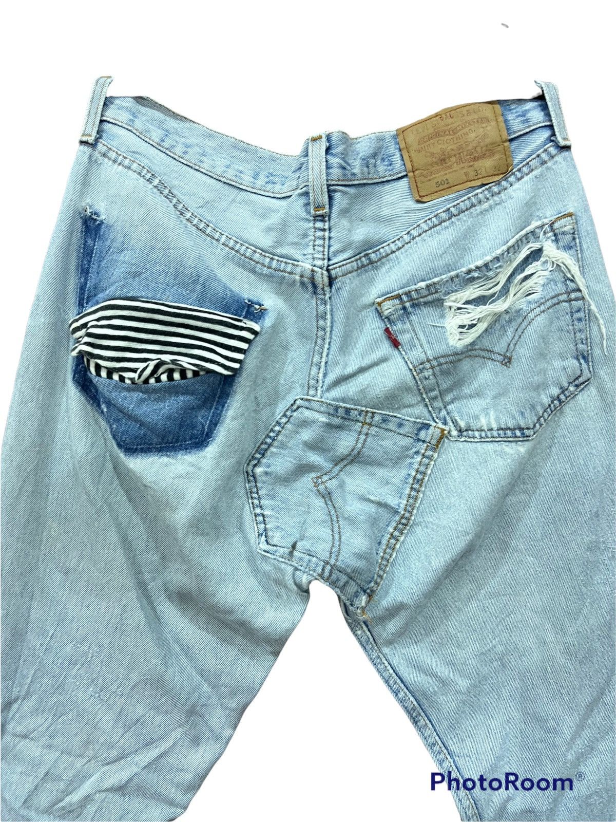 Levi's (A101). VINTAGE LEVIS 501 DENIM CUSTOM Size US 32 / EU 48 - 6 Thumbnail
