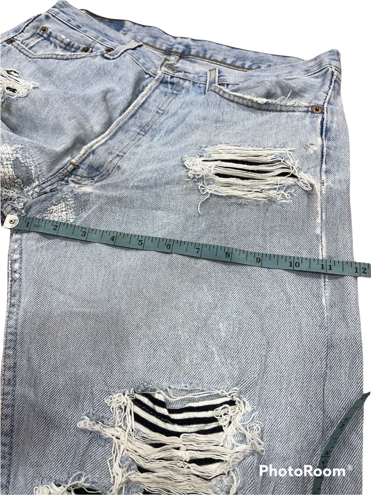 Levi's (A101). VINTAGE LEVIS 501 DENIM CUSTOM Size US 32 / EU 48 - 13 Thumbnail