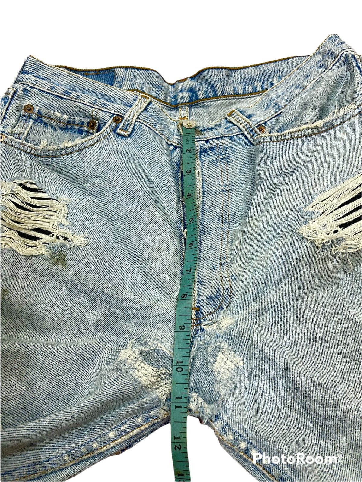Levi's (A101). VINTAGE LEVIS 501 DENIM CUSTOM Size US 32 / EU 48 - 12 Thumbnail