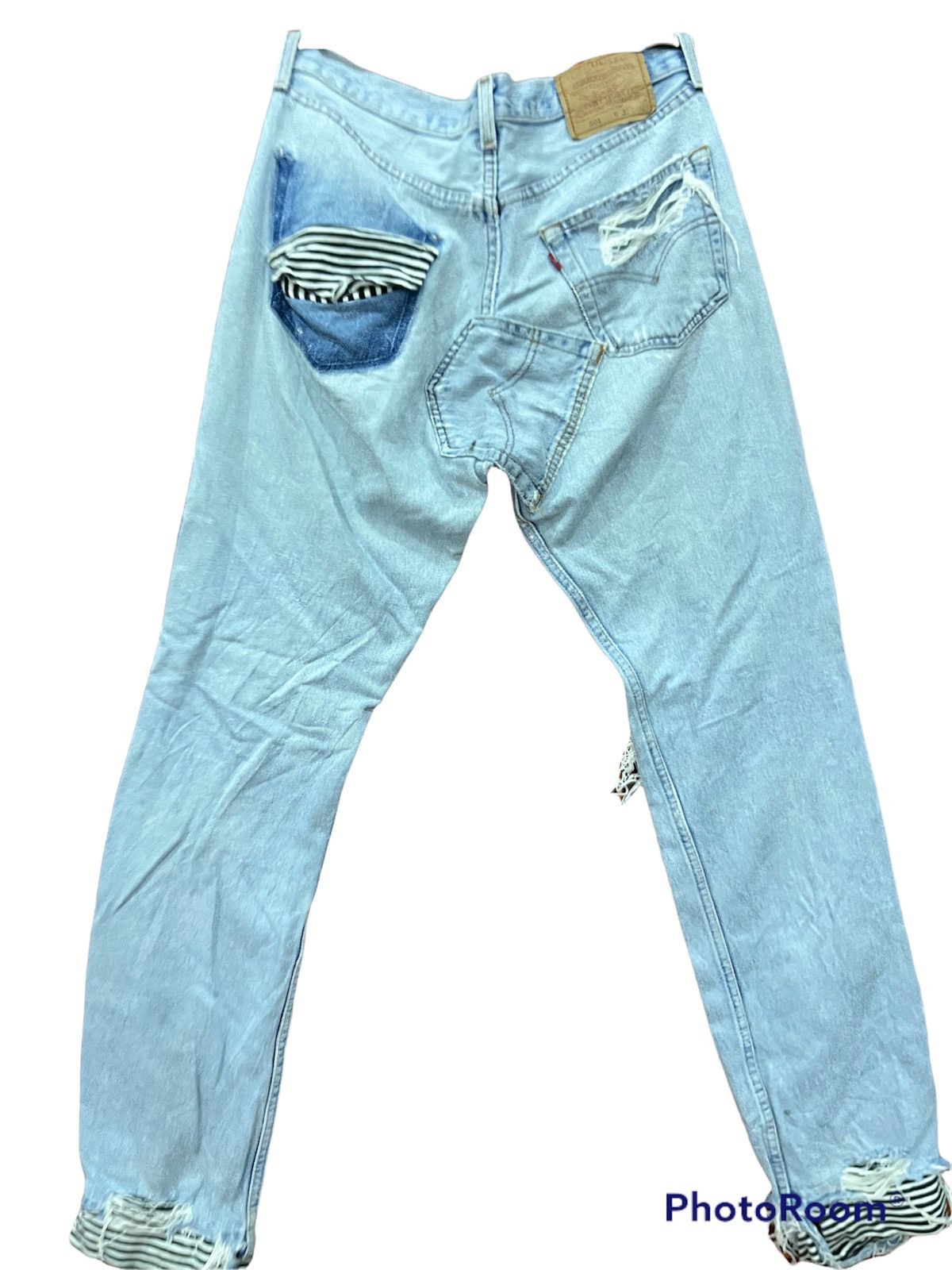 Levi's (A101). VINTAGE LEVIS 501 DENIM CUSTOM Size US 32 / EU 48 - 4 Thumbnail