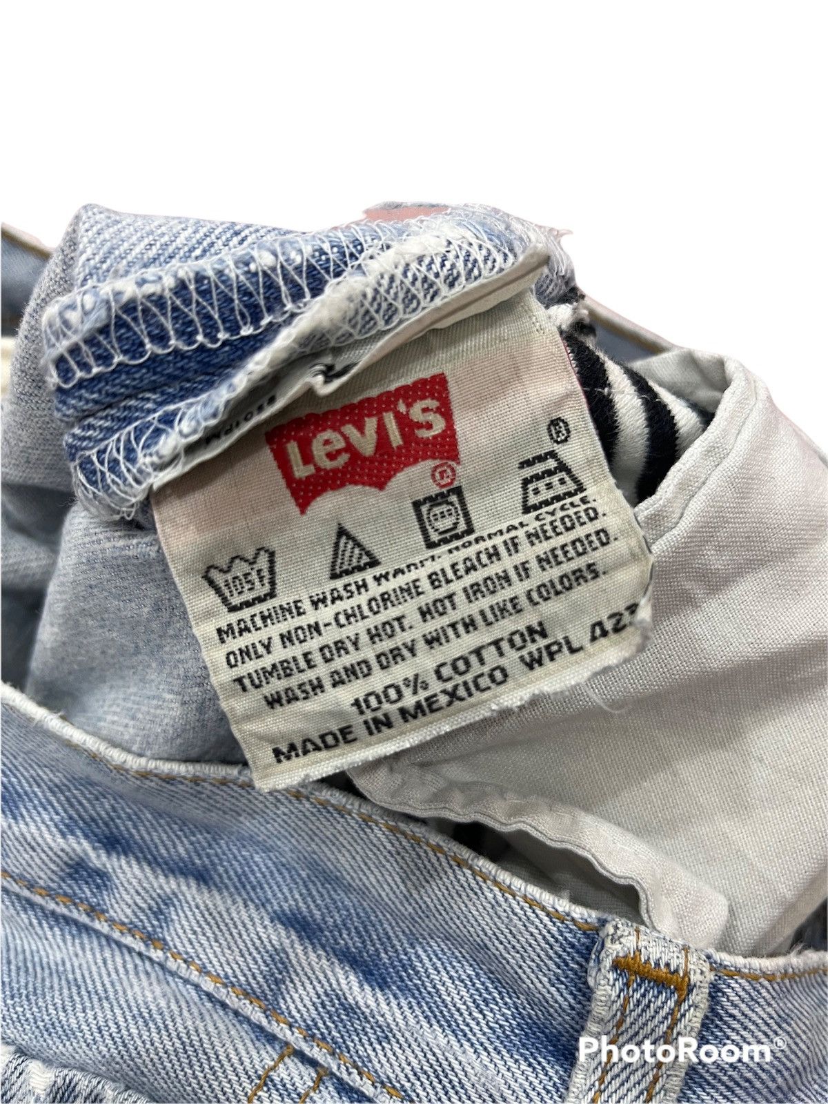 Levi's (A101). VINTAGE LEVIS 501 DENIM CUSTOM Size US 32 / EU 48 - 9 Thumbnail