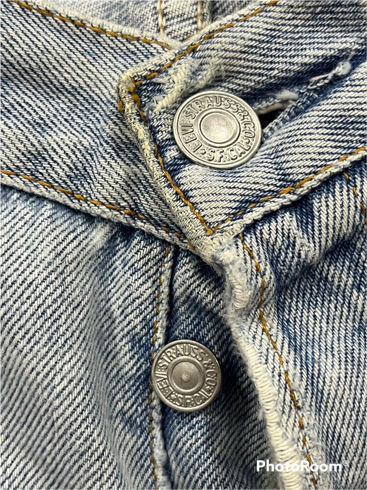 Levi's (A101). VINTAGE LEVIS 501 DENIM CUSTOM Size US 32 / EU 48 - 7 Thumbnail