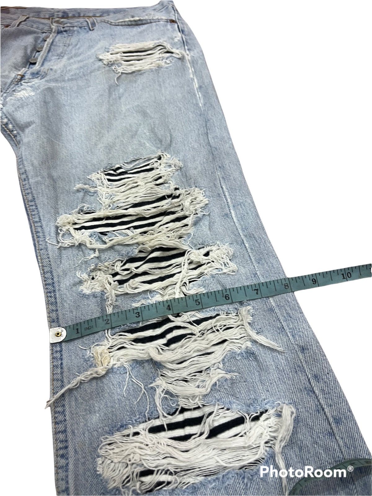 Levi's (A101). VINTAGE LEVIS 501 DENIM CUSTOM Size US 32 / EU 48 - 14 Thumbnail
