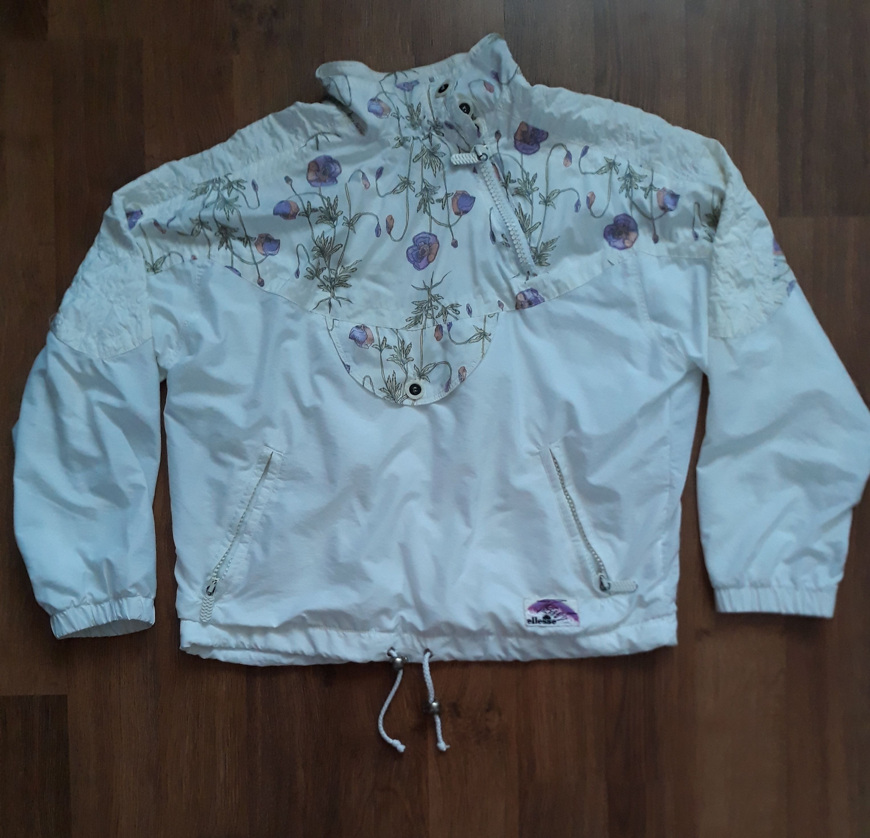 Ellesse Ellesse Women's Floral Windbreaker Size M / US 6-8 / IT 42-44 - 2 Thumbnail
