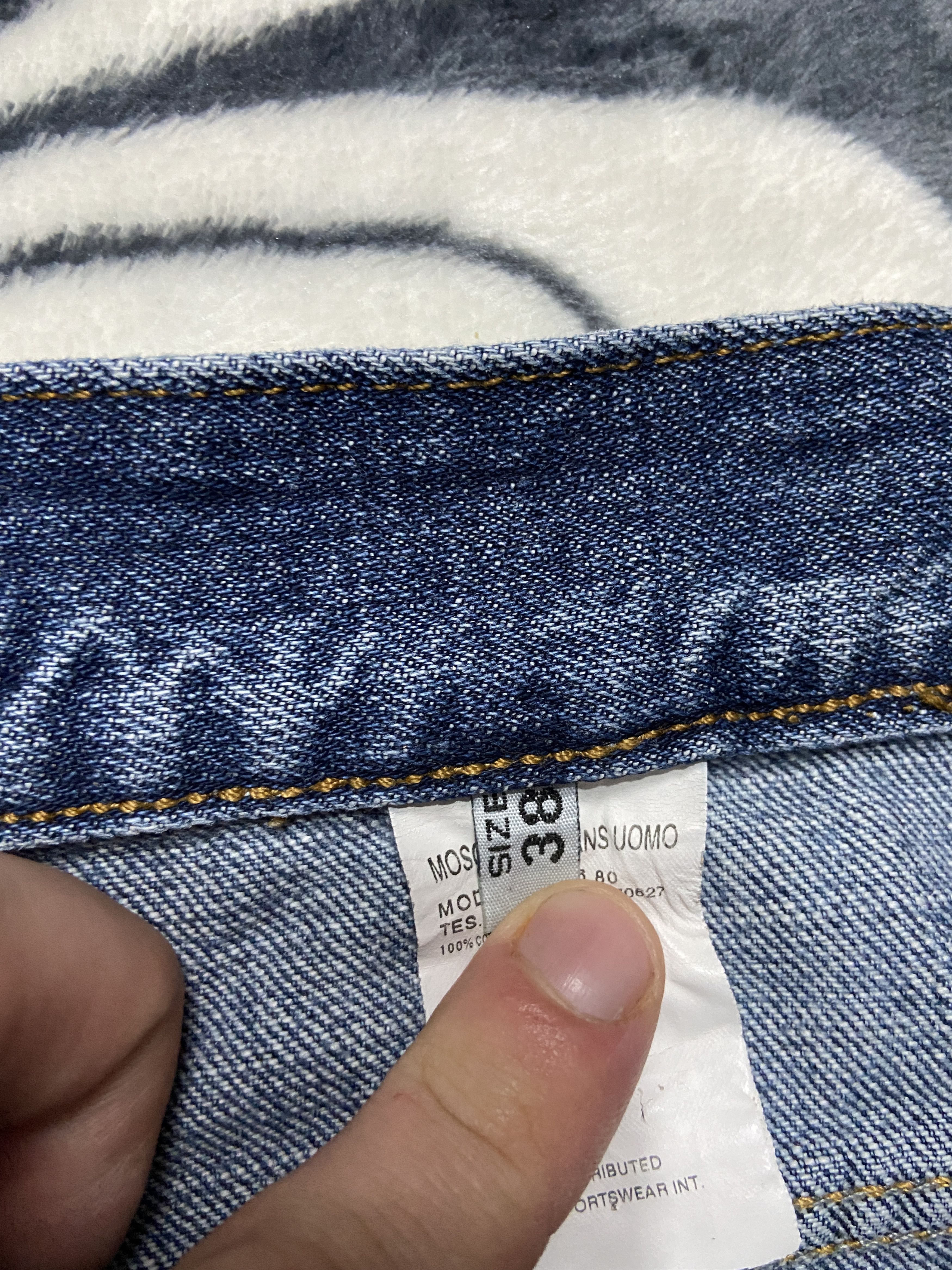 Moschino Moschino Jeans Distressed Denim Pants Size US 38 / EU 54 - 9 Thumbnail