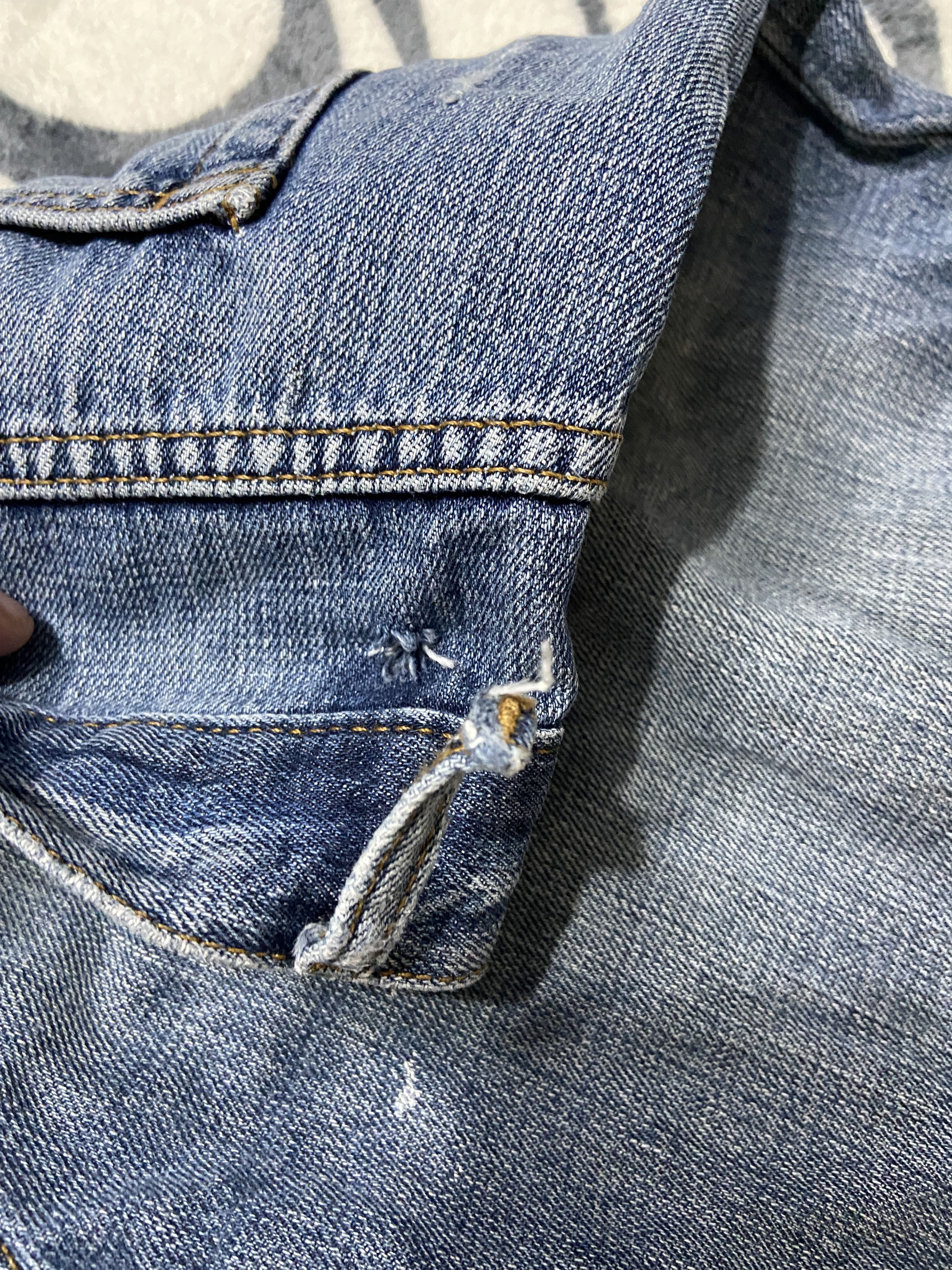Moschino Moschino Jeans Distressed Denim Pants Size US 38 / EU 54 - 6 Thumbnail