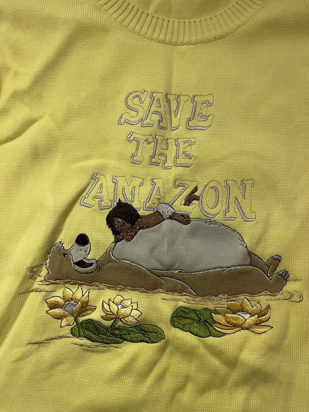 Disney × Iceberg × Vintage Iceberg x Disney 1990 vintage The Jungle Book Mowgli sweater Size US M / EU 48-50 / 2 - 2 Thumbnail