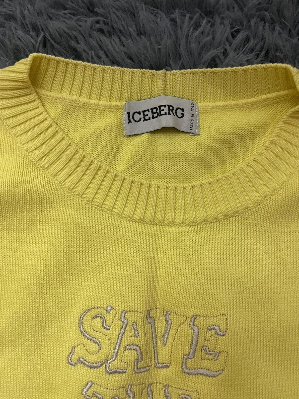 Disney × Iceberg × Vintage Iceberg x Disney 1990 vintage The Jungle Book Mowgli sweater Size US M / EU 48-50 / 2 - 3 Thumbnail