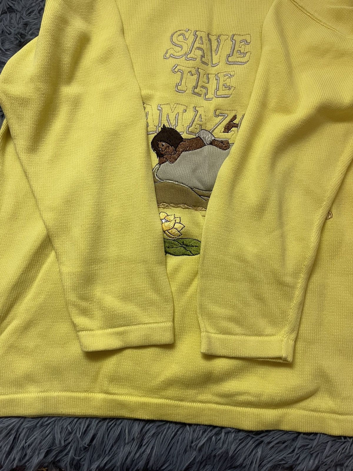Disney × Iceberg × Vintage Iceberg x Disney 1990 vintage The Jungle Book Mowgli sweater Size US M / EU 48-50 / 2 - 4 Thumbnail