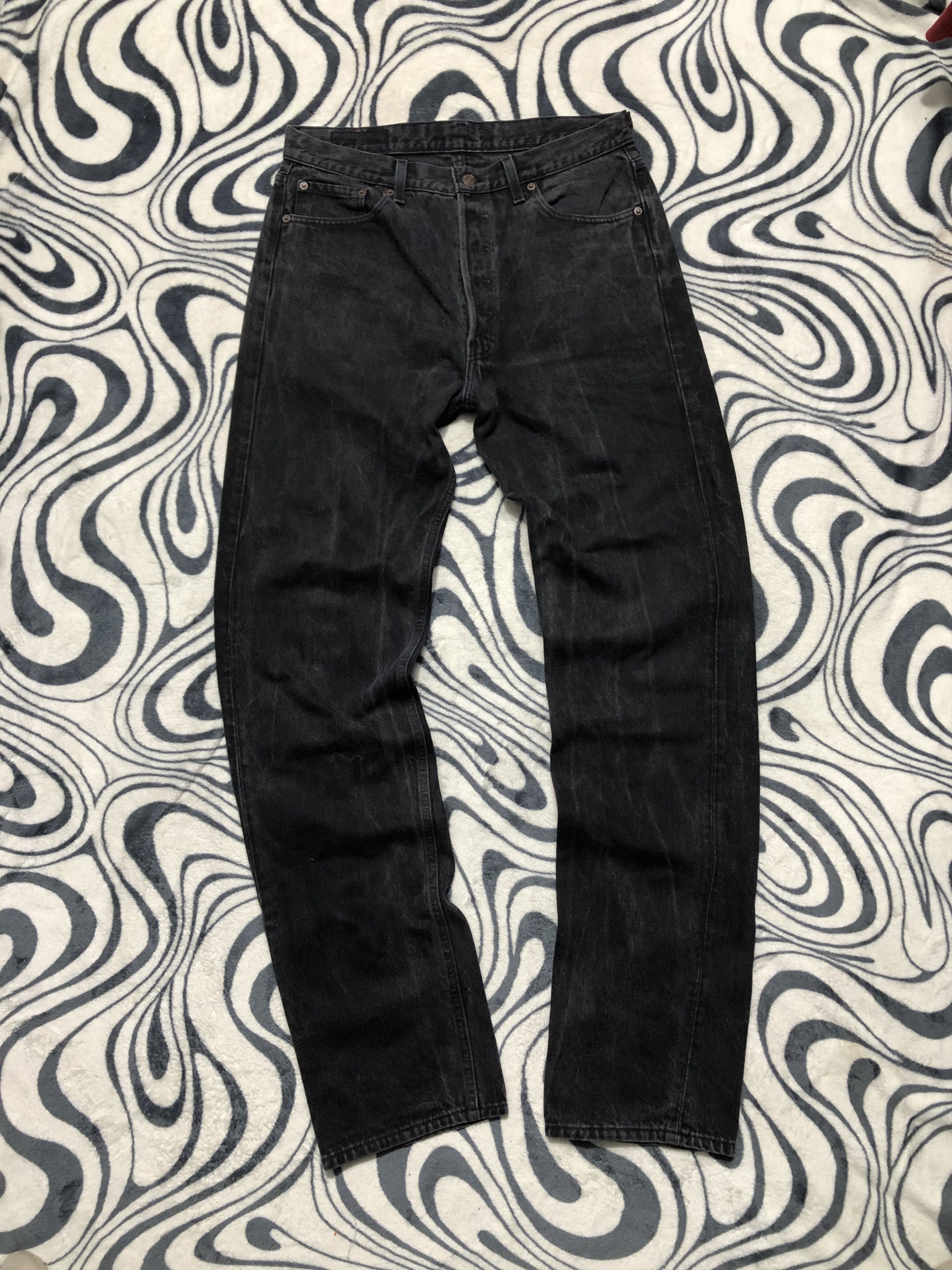 Levi's Levis 501 Vintage Washed Denim Pants Made In Usa Size US 34 / EU 50 - 3 Thumbnail