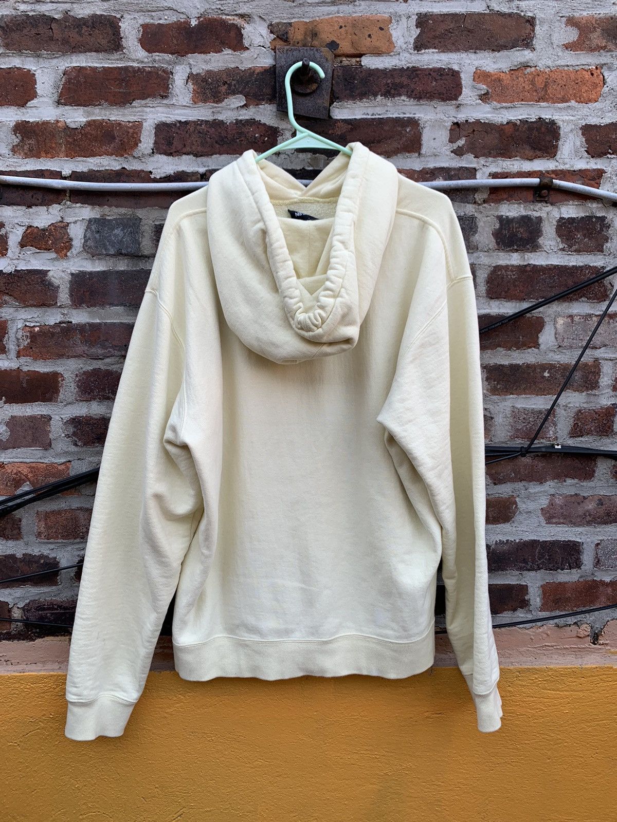 Calvin Klein 205W39NYC × Raf Simons Mainline Pastel Yellow Branded CALVINKLEIN205W39NYC Hoodie Size US L / EU 52-54 / 3 - 4 Thumbnail