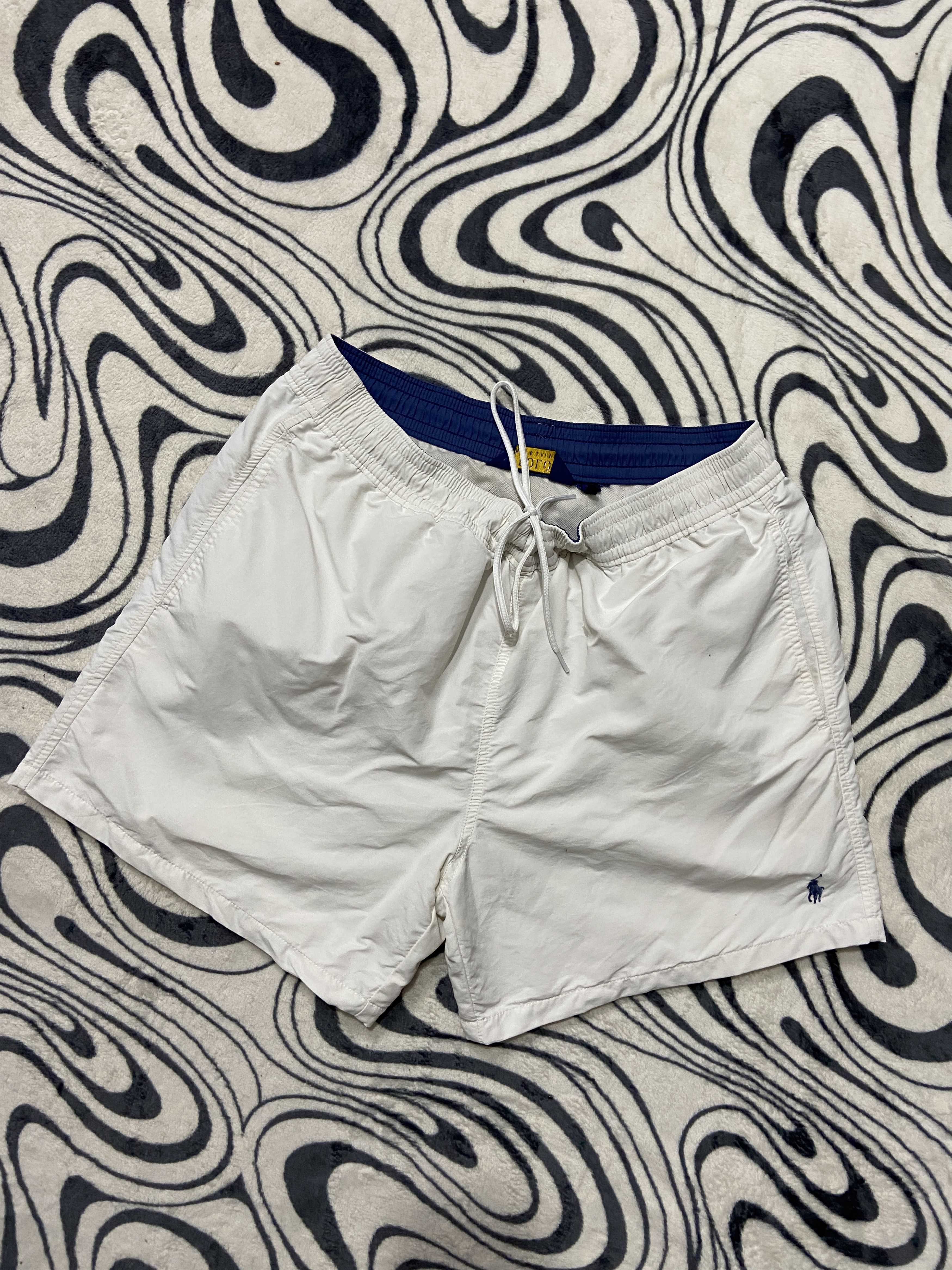 Polo Ralph Lauren × Ralph Lauren × Vintage Polo Ralph Lauren Mens Nylon Shorts Size US 36 / EU 52 - 1 Thumbnail