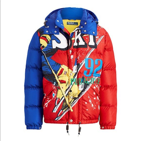 image of Polo Ralph Laurent Ski 92 Retro Goose Down Jacket Medium Nwt, Men's