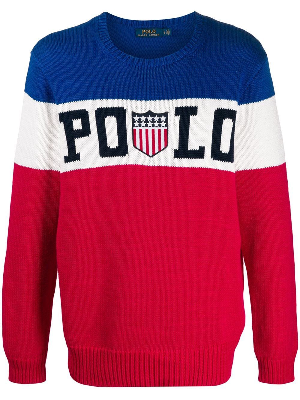 POLO RALPH LAUREN CHARIOTS PULLOVER SWEATER 2XL