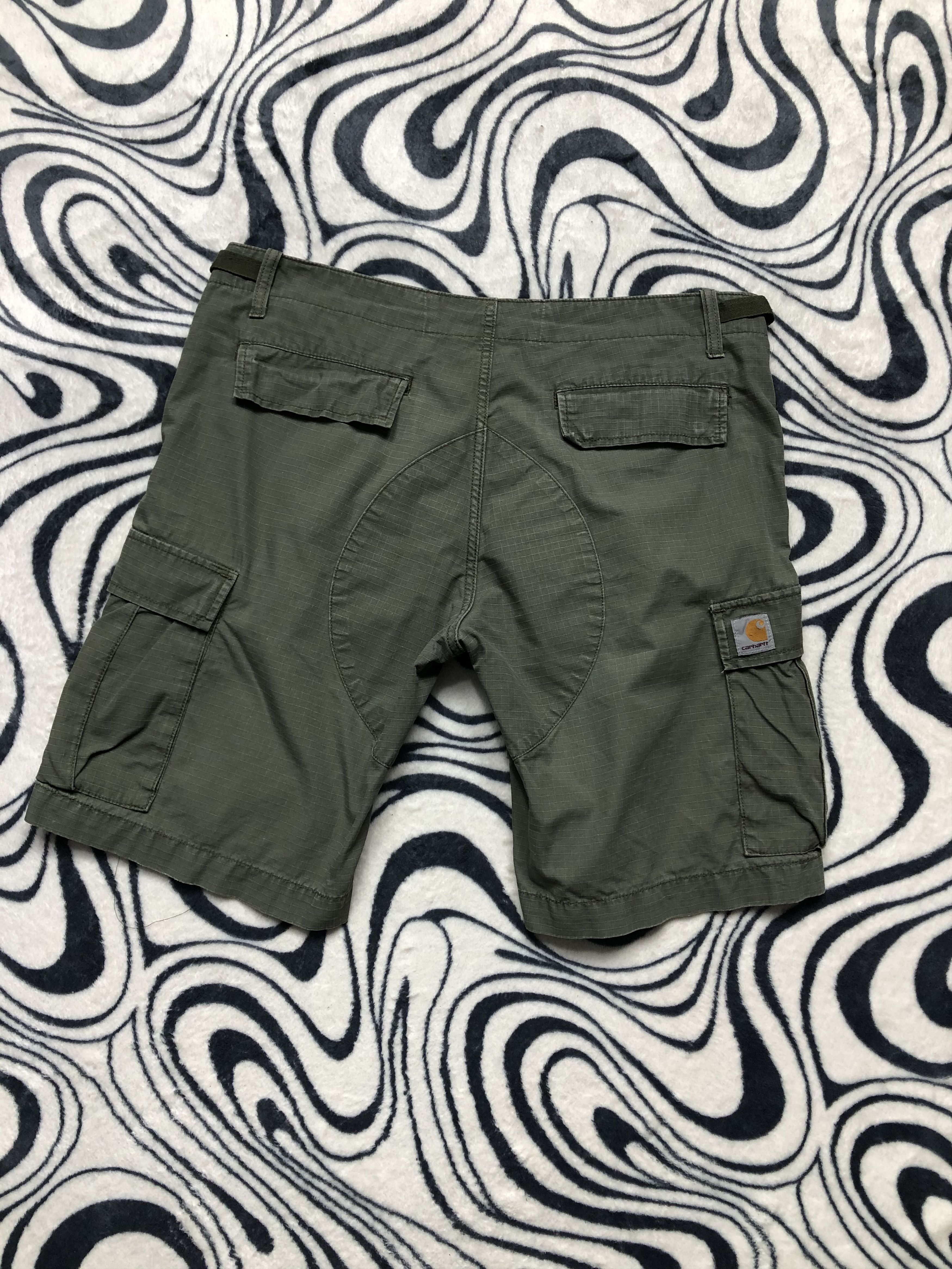Carhartt × Carhartt Wip × Vintage Carhartt Wip Vintage Aviation Shorts Size US 34 / EU 50 - 1 Thumbnail