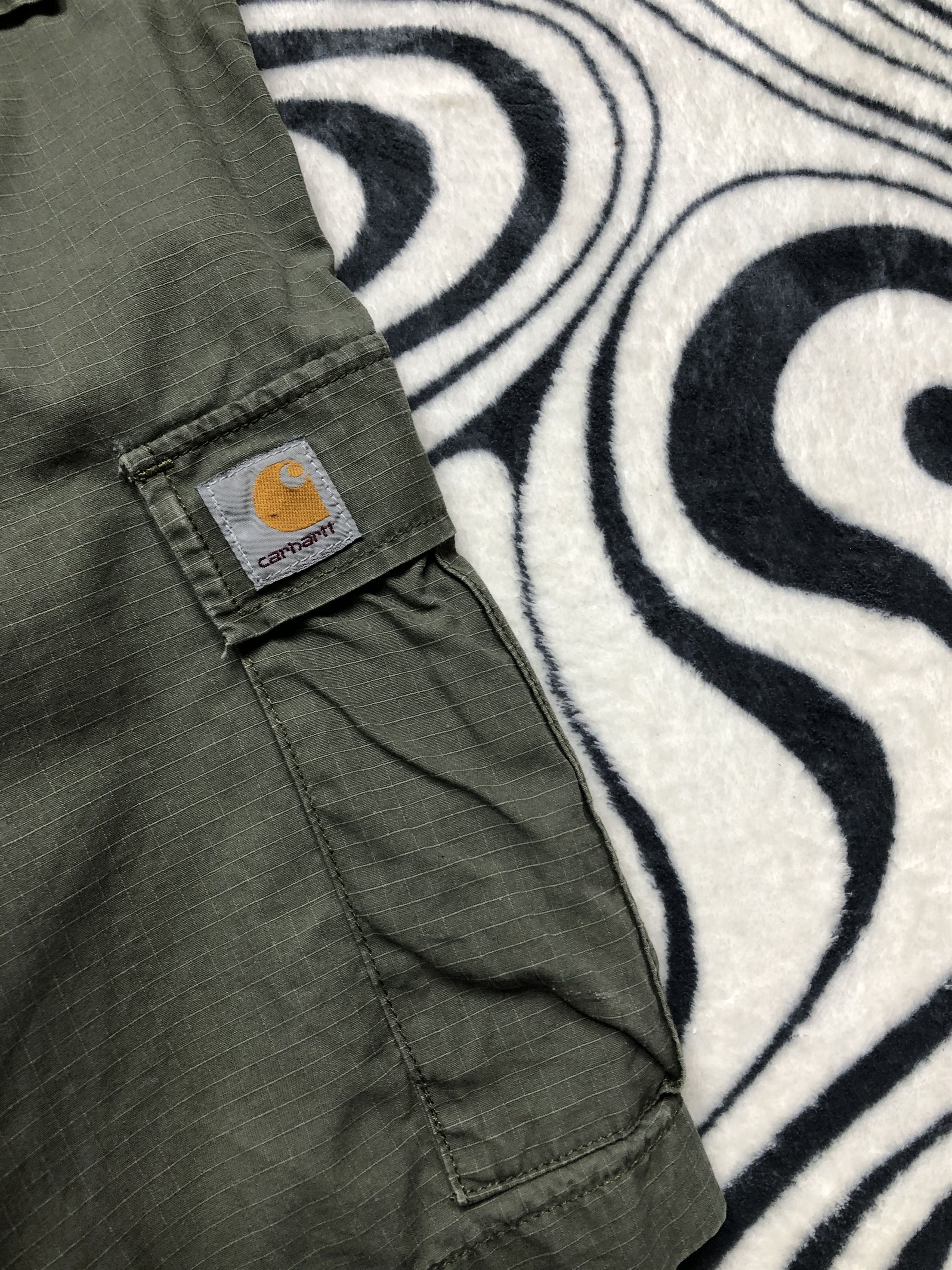 Carhartt × Carhartt Wip × Vintage Carhartt Wip Vintage Aviation Shorts Size US 34 / EU 50 - 3 Thumbnail