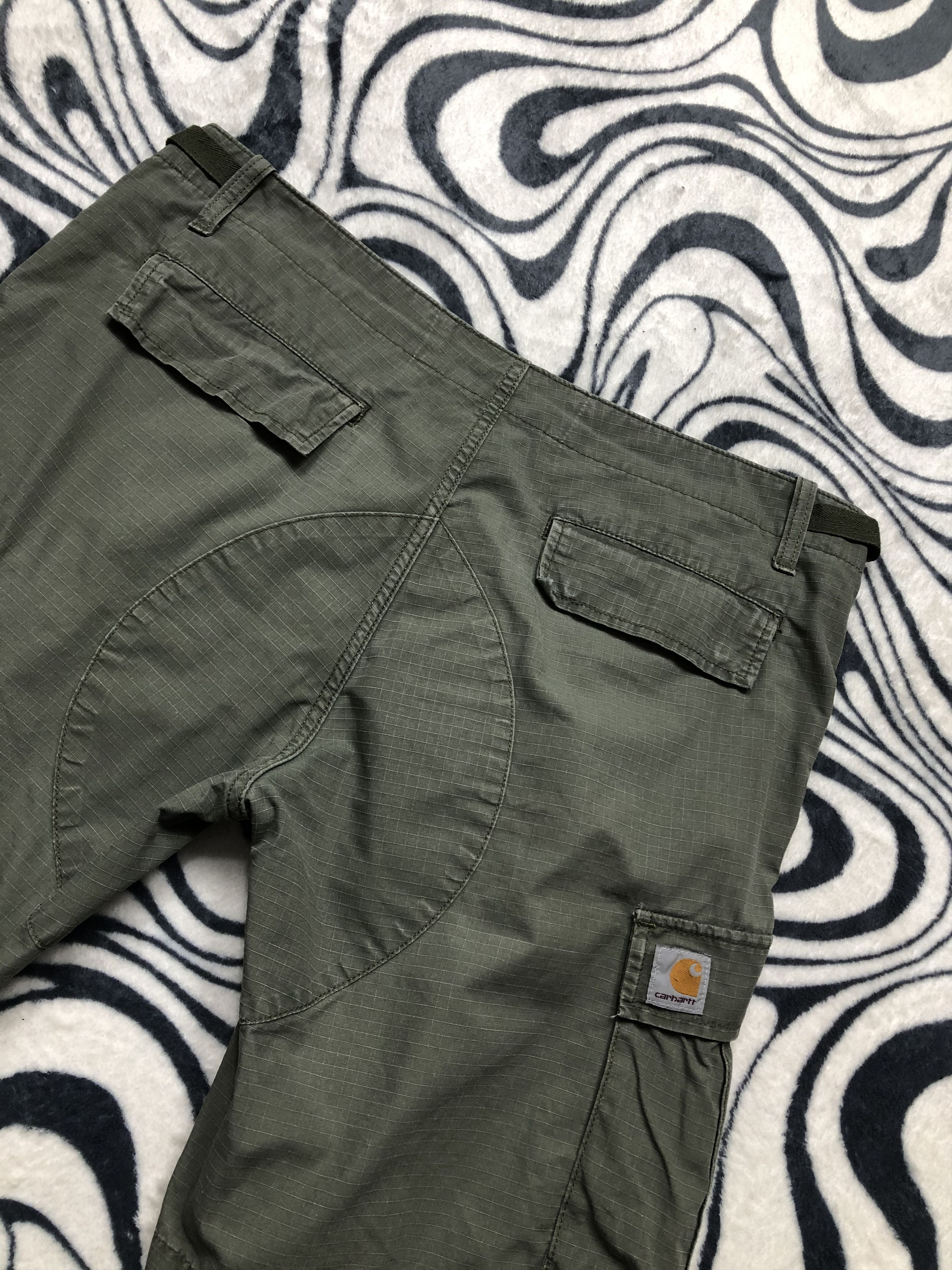 Carhartt × Carhartt Wip × Vintage Carhartt Wip Vintage Aviation Shorts Size US 34 / EU 50 - 2 Thumbnail