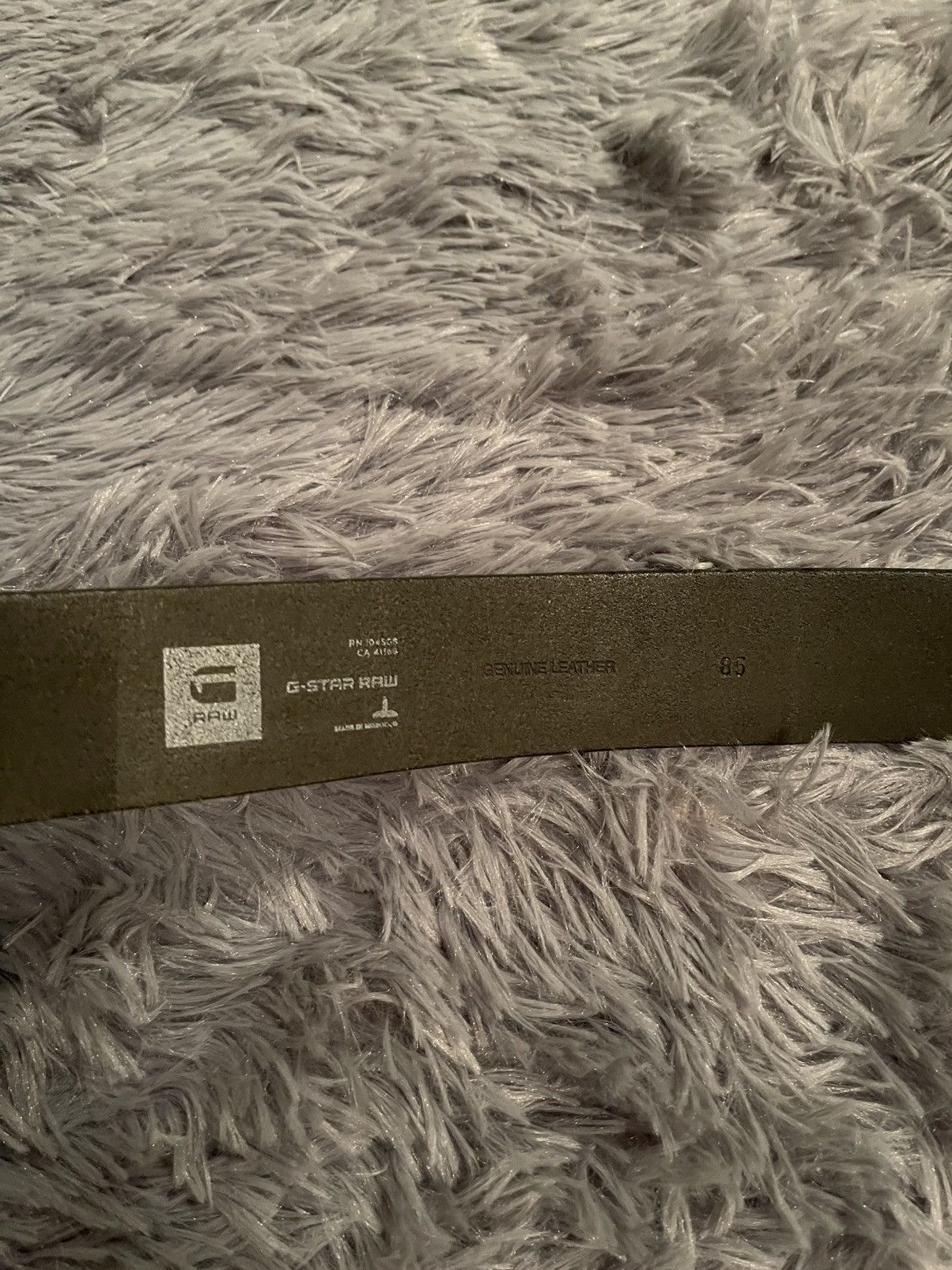 G-Star G Star Raw Y2K logo leather belt 100cm Size 32 - 8 Thumbnail