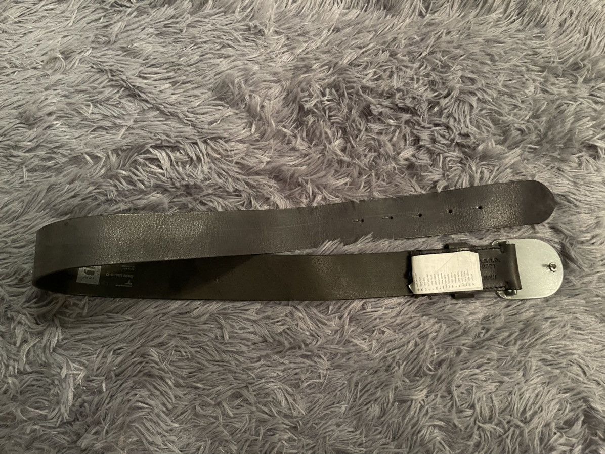 G-Star G Star Raw Y2K logo leather belt 100cm Size 32 - 12 Thumbnail