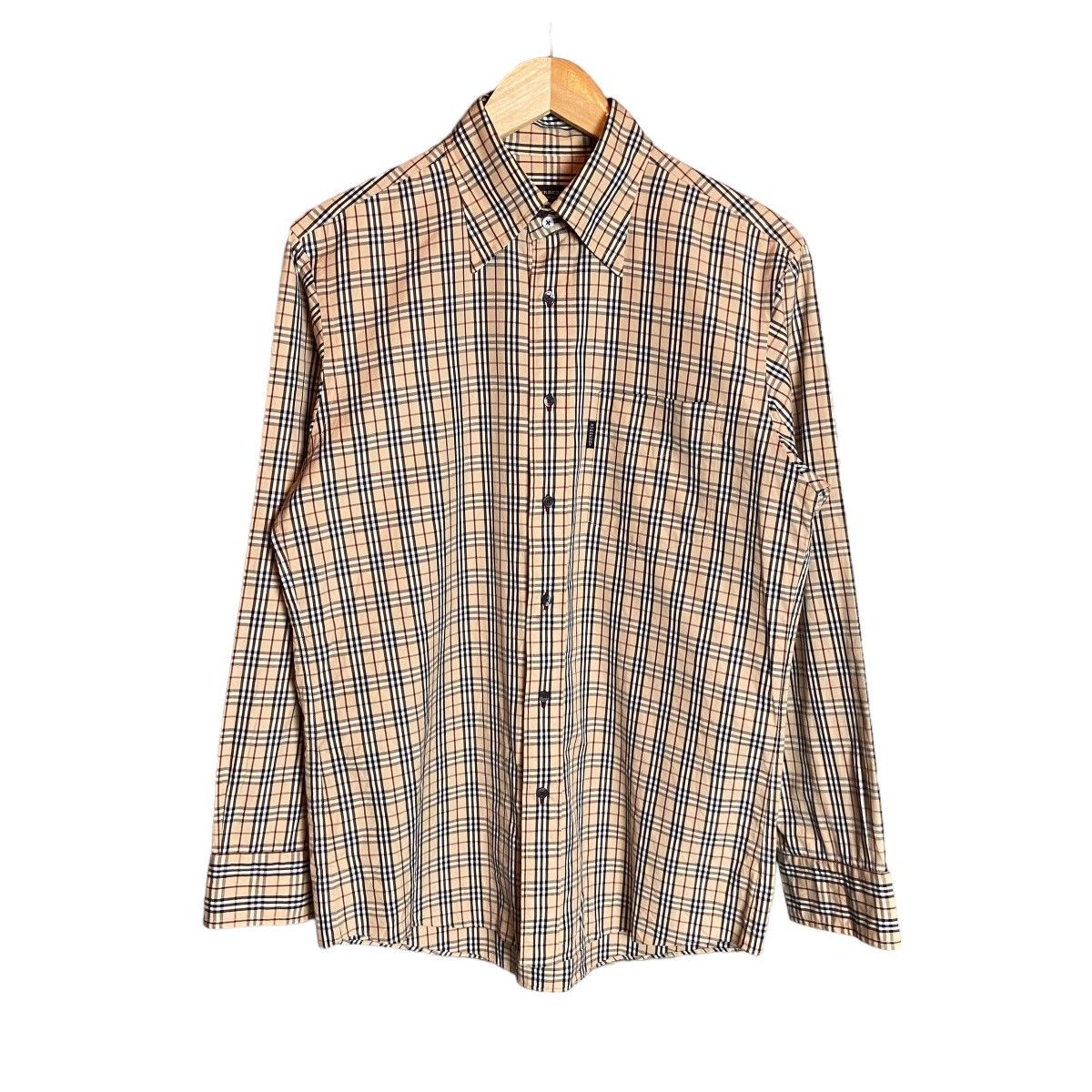 Burberry Burberry Nova Check Long Sleeve Shirt Size US M / EU 48-50 / 2 - 1 Thumbnail
