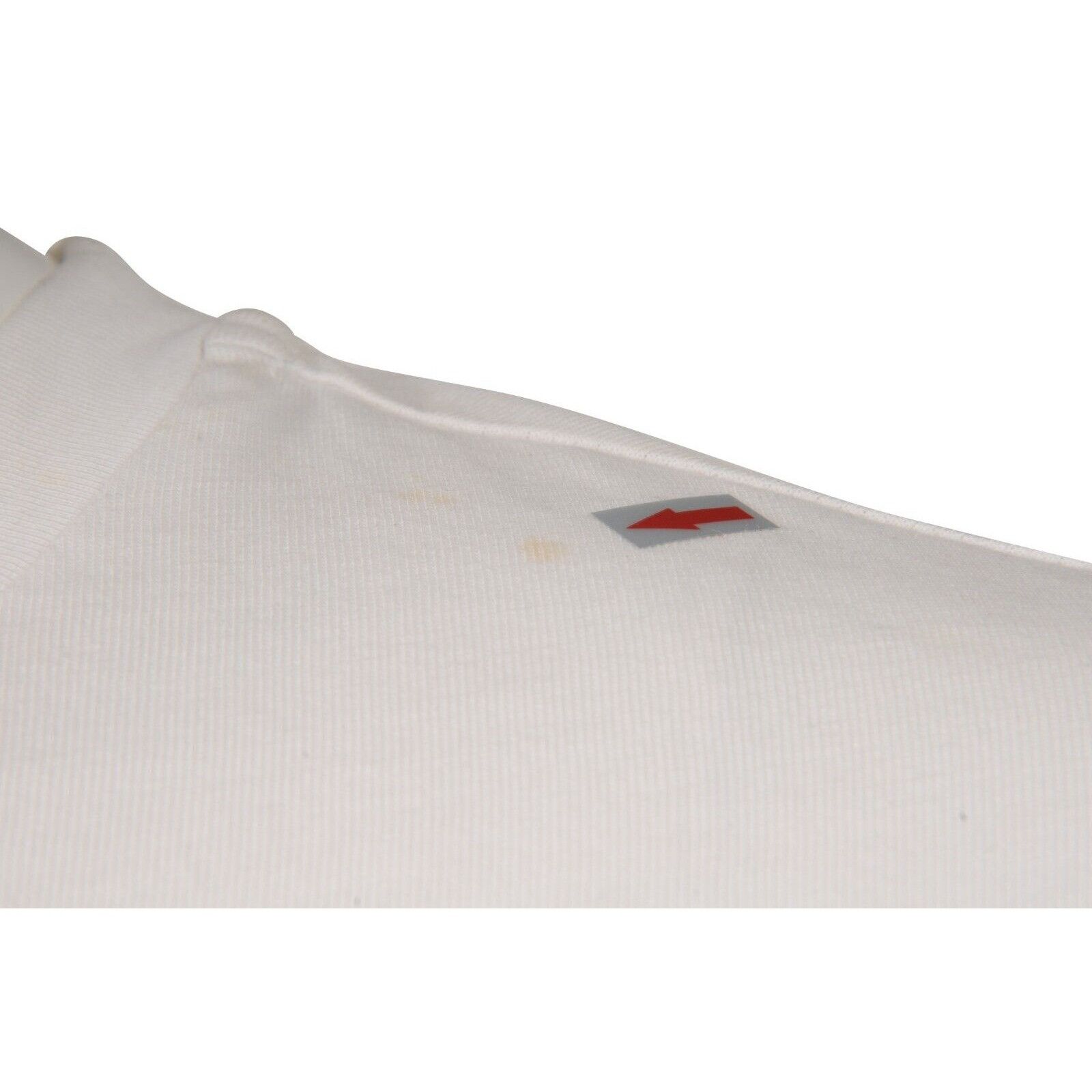 Stella McCartney White Asymmetric Top Stripe Panel T Shirt Size S / US 4 / IT 40 - 10 Thumbnail