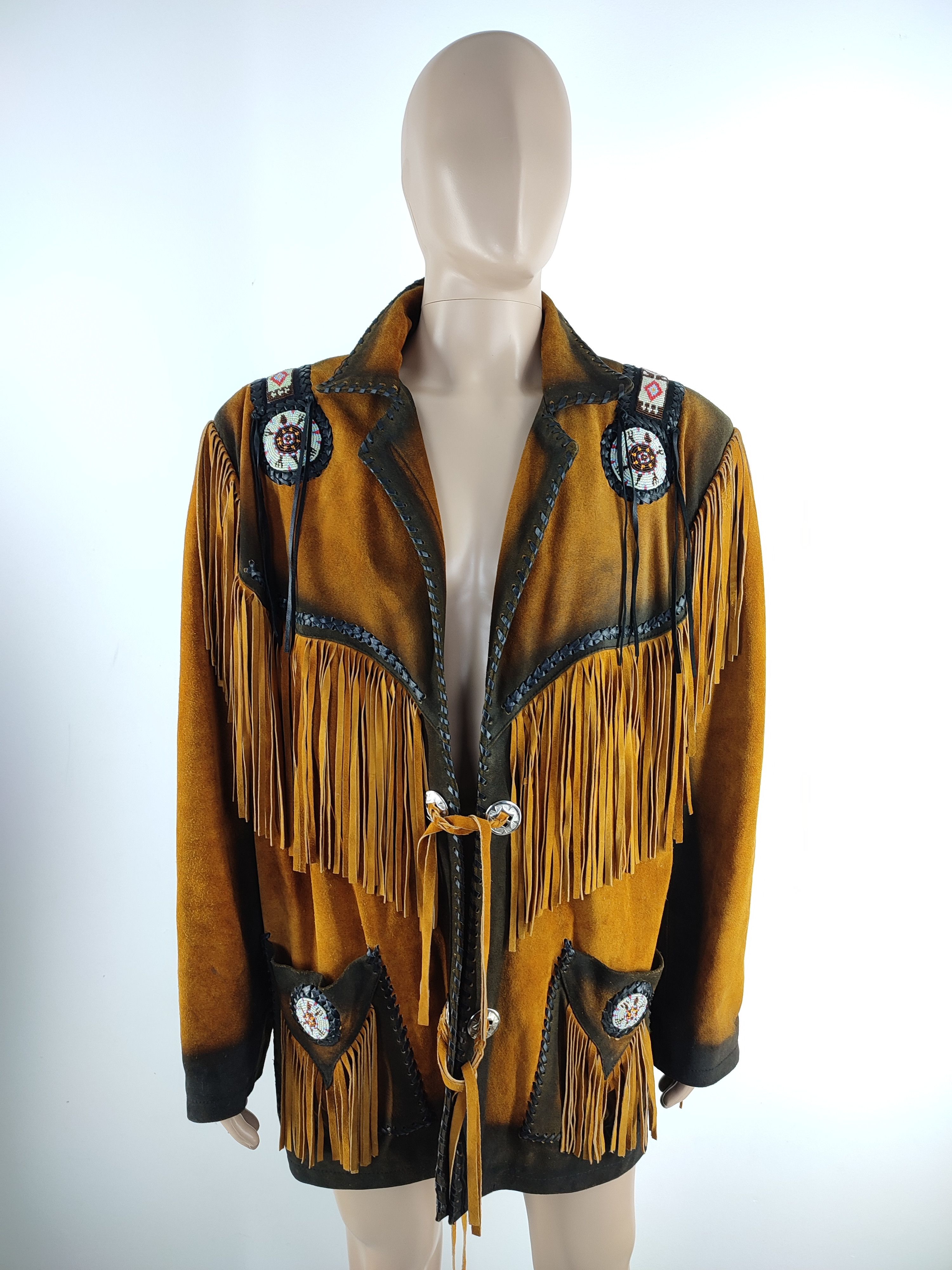 Cowboy Equipment × Vintage Real leather jacket size XL Size US XL / EU 56 / 4 - 1 Thumbnail