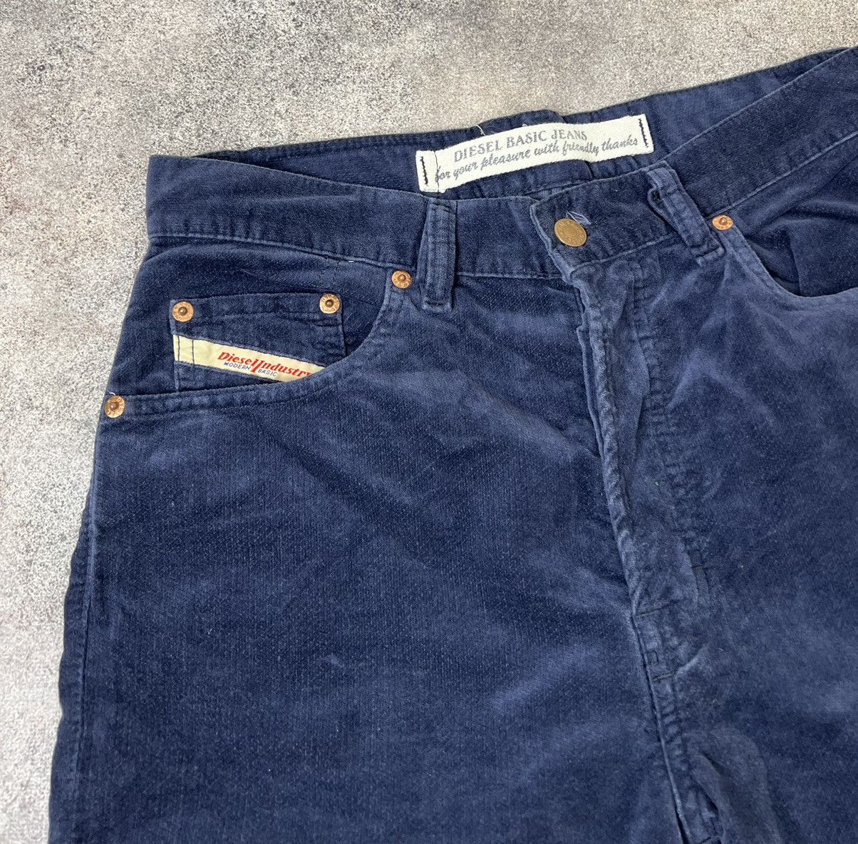 Diesel × Vintage Diesel vintage velour pants Size US 30 / EU 46 - 4 Thumbnail