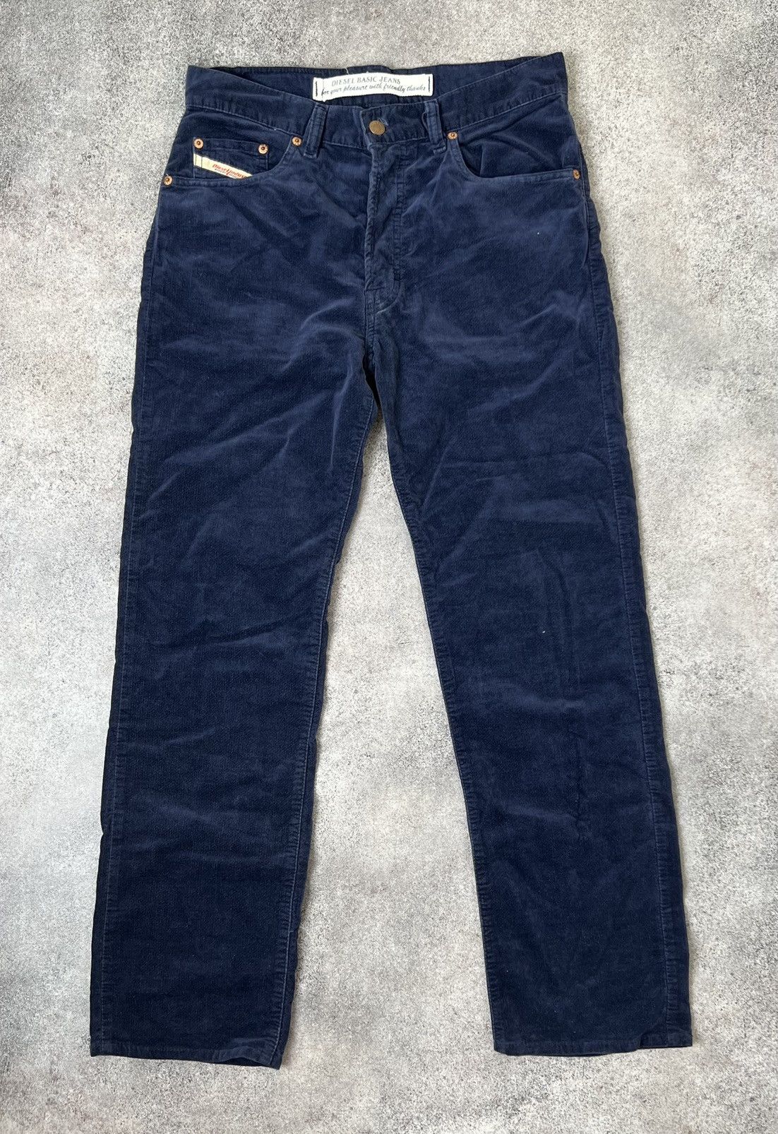 Diesel × Vintage Diesel vintage velour pants Size US 30 / EU 46 - 1 Thumbnail