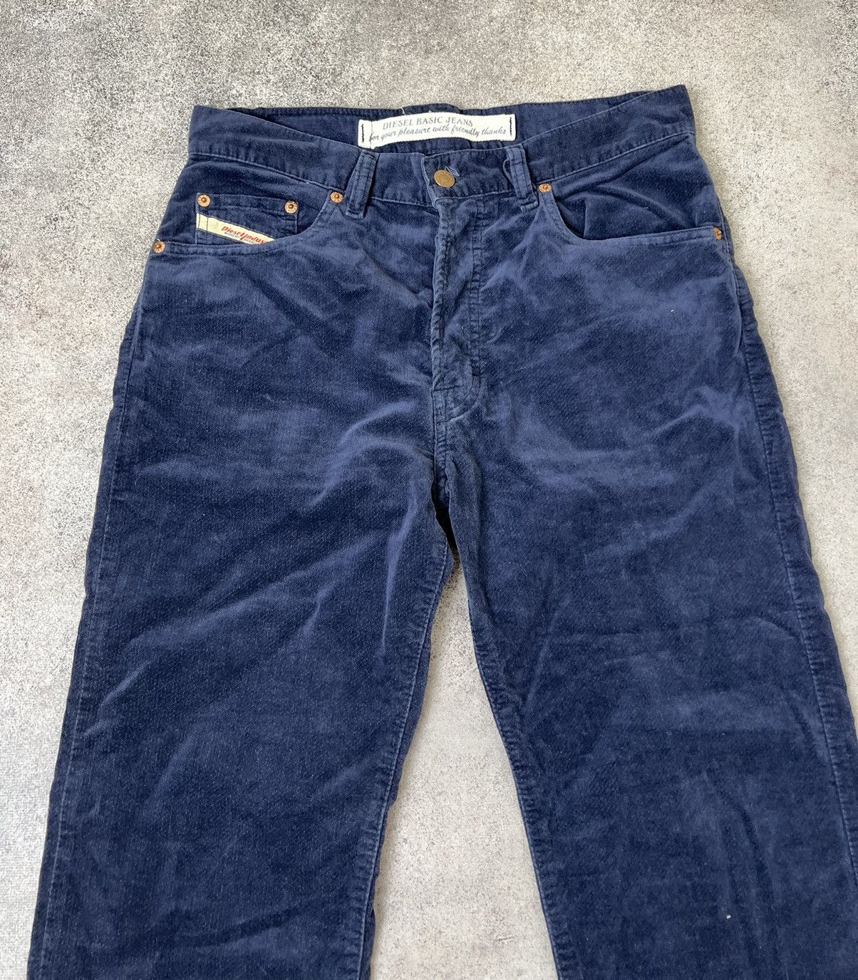 Diesel × Vintage Diesel vintage velour pants Size US 30 / EU 46 - 3 Thumbnail