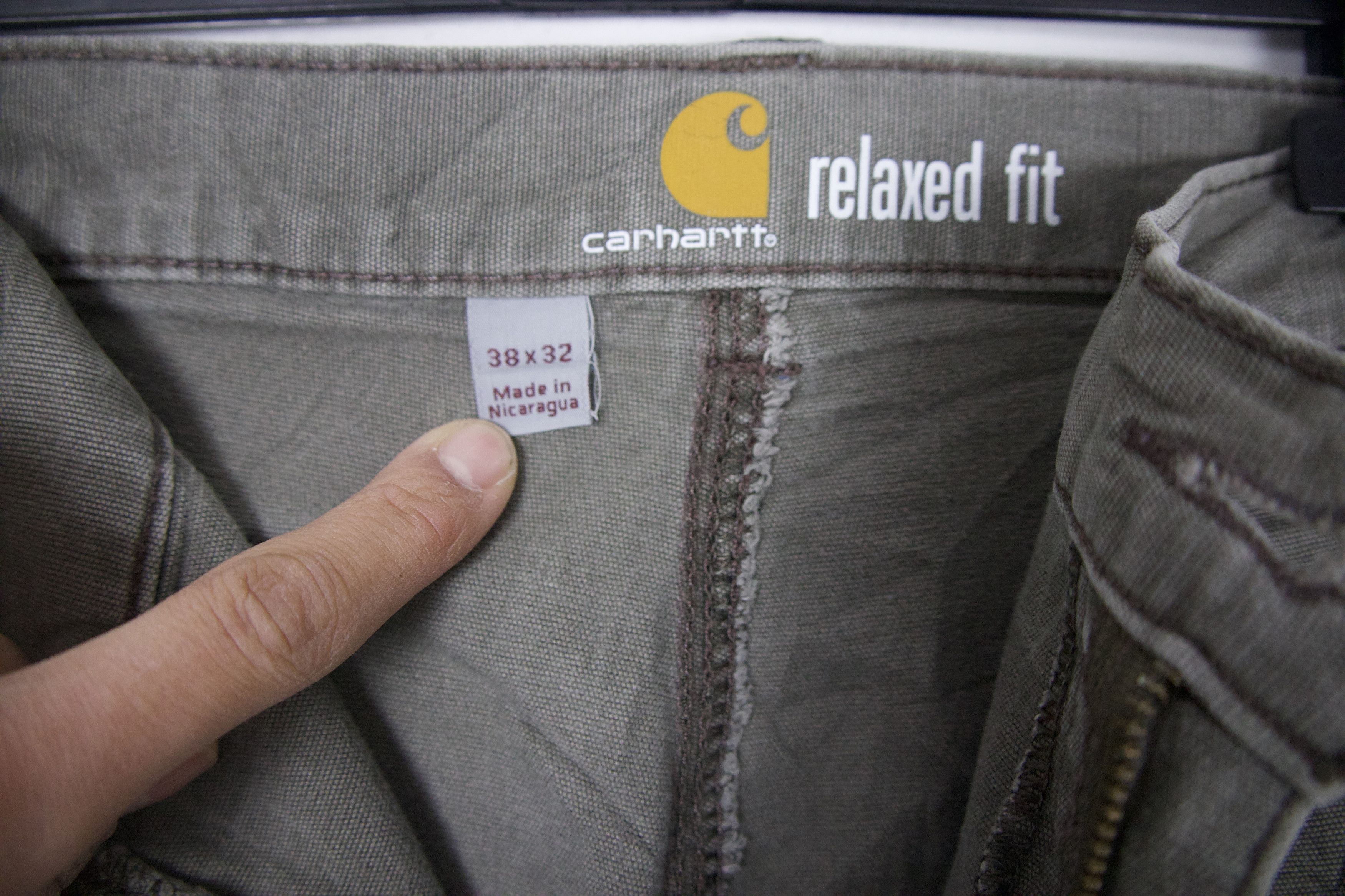 Carhartt Carhartt Dark Khaki Green Carpenter Pants 38x32