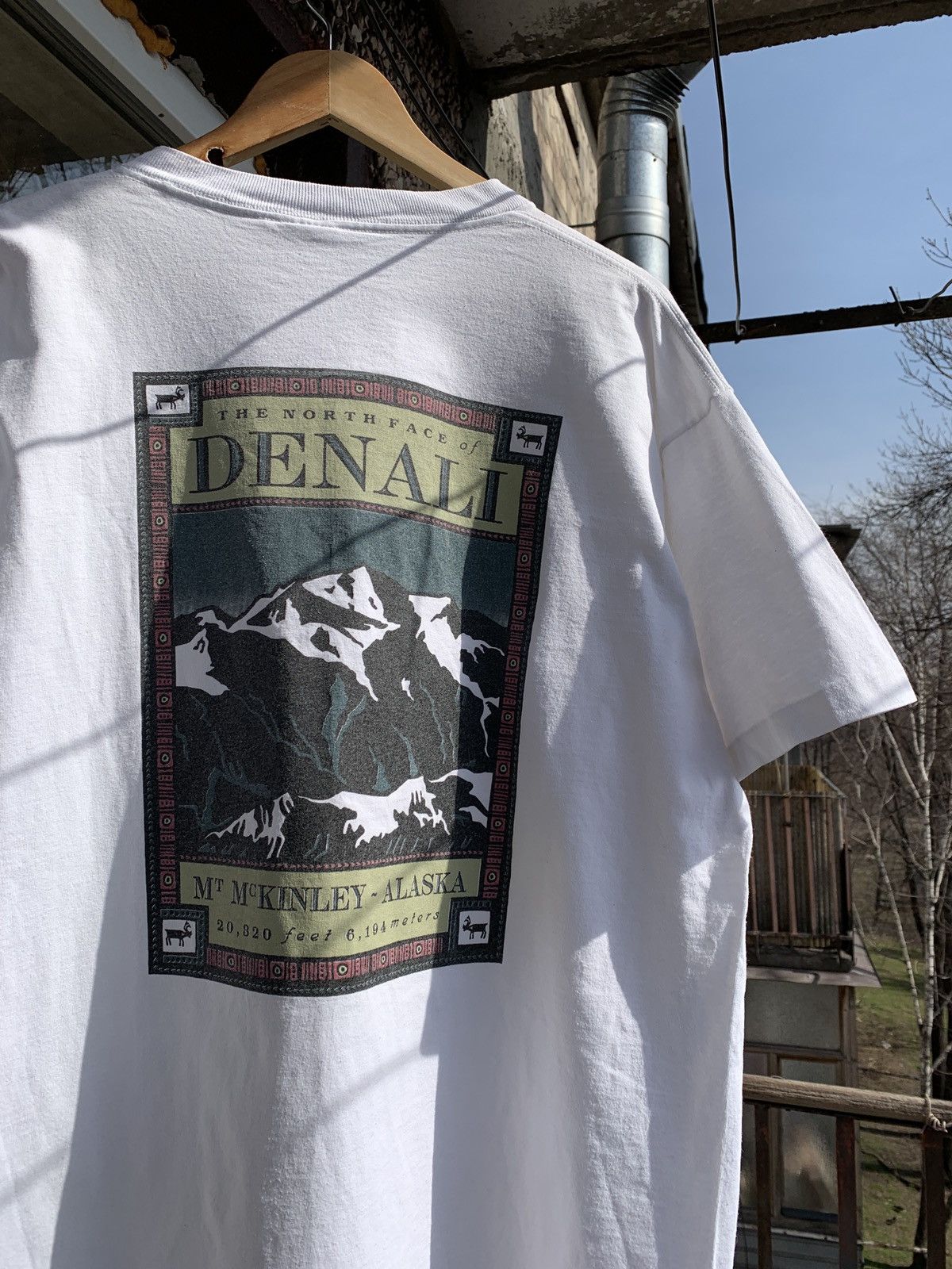 The North Face 90s Vintage The North Face Denali Alaska Single Stitch Shirt Size US XL / EU 56 / 4 - 4 Thumbnail