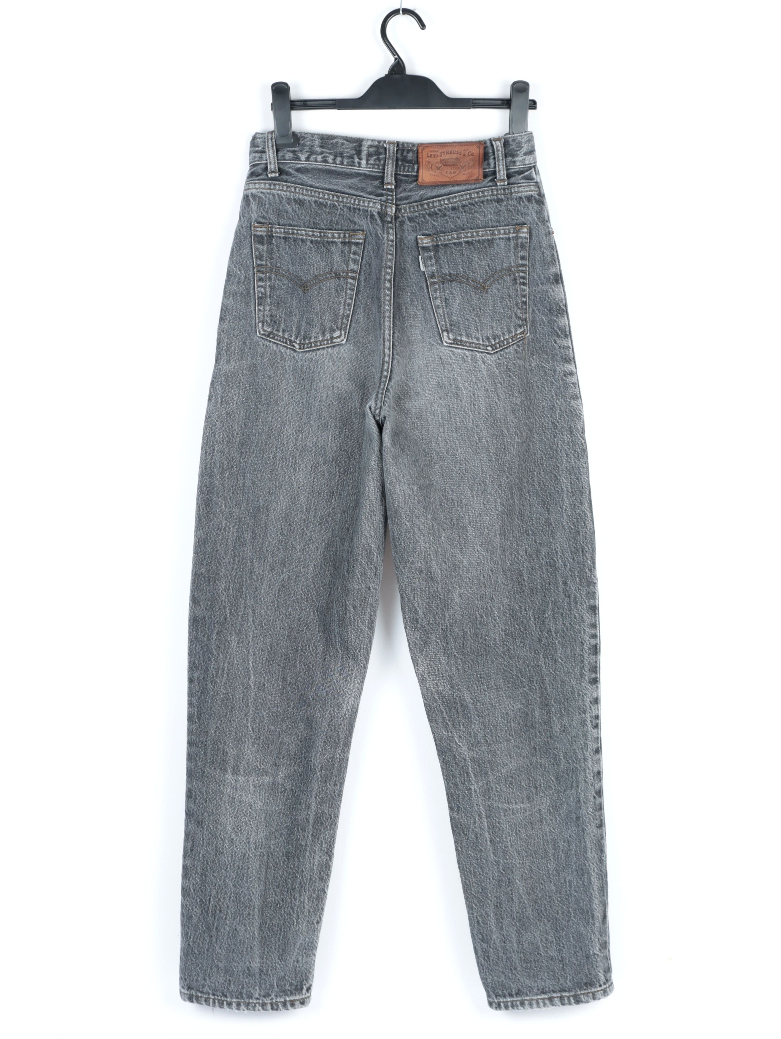 Levi's × Levi's Vintage Clothing × Vintage 90s Levis 727 Washed Black SILVER TAB Denim Jeans 28 x 32 Size US 28 / EU 44 - 3 Thumbnail