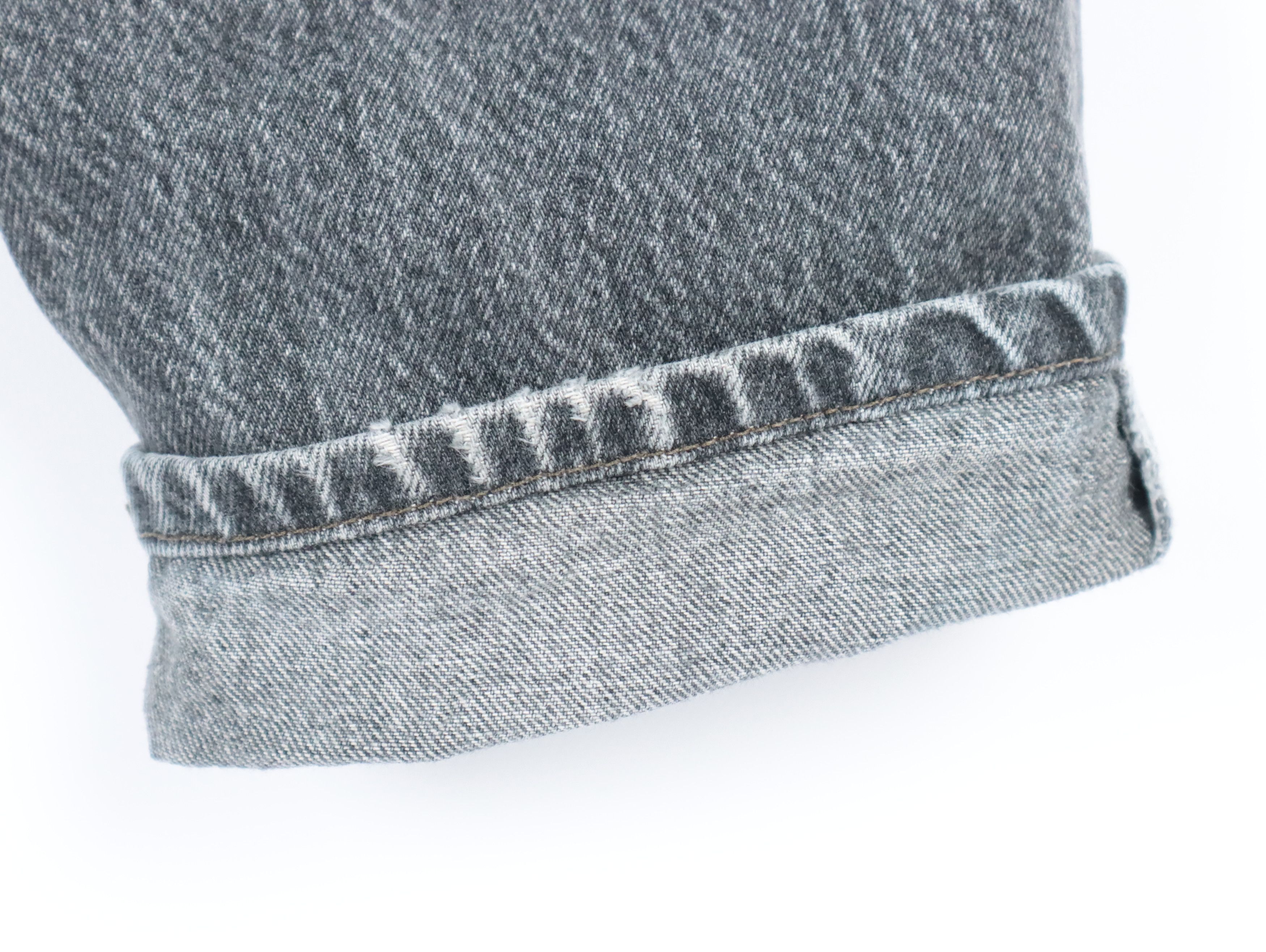 Levi's × Levi's Vintage Clothing × Vintage 90s Levis 727 Washed Black SILVER TAB Denim Jeans 28 x 32 Size US 28 / EU 44 - 16 Thumbnail