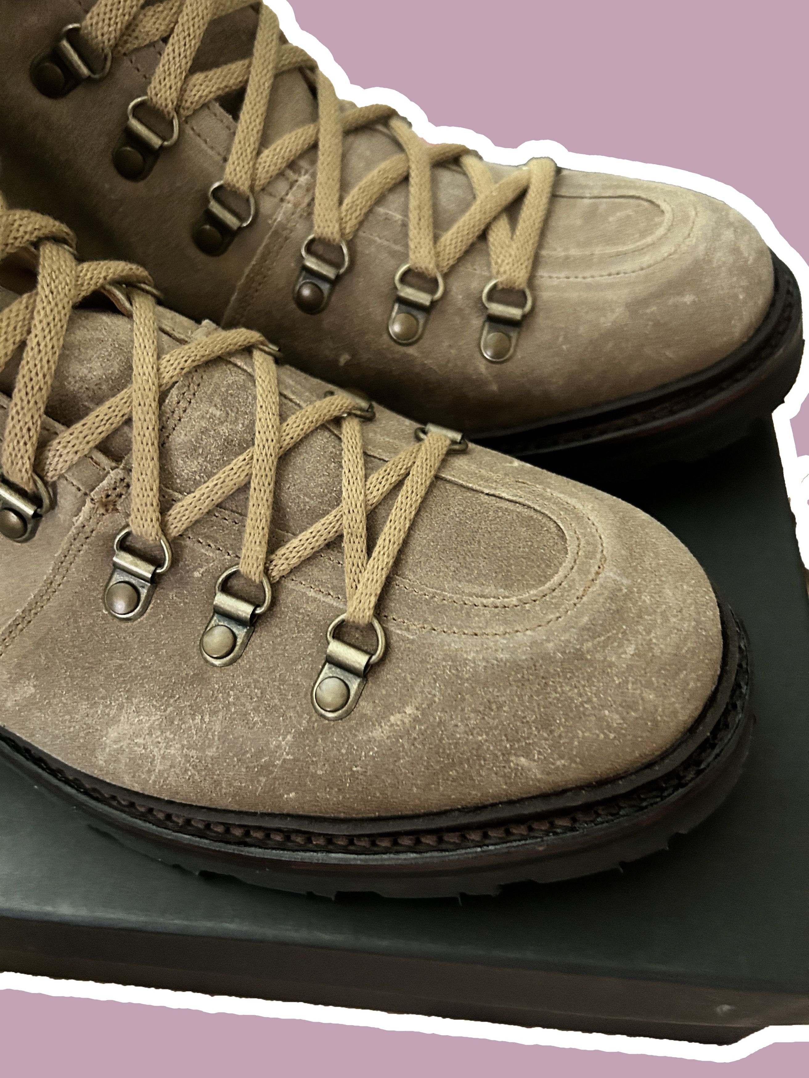 Grenson Grenson Brady suede beige hiking boots size UK 10 / US 11 Size US 11 / EU 44 - 6 Thumbnail