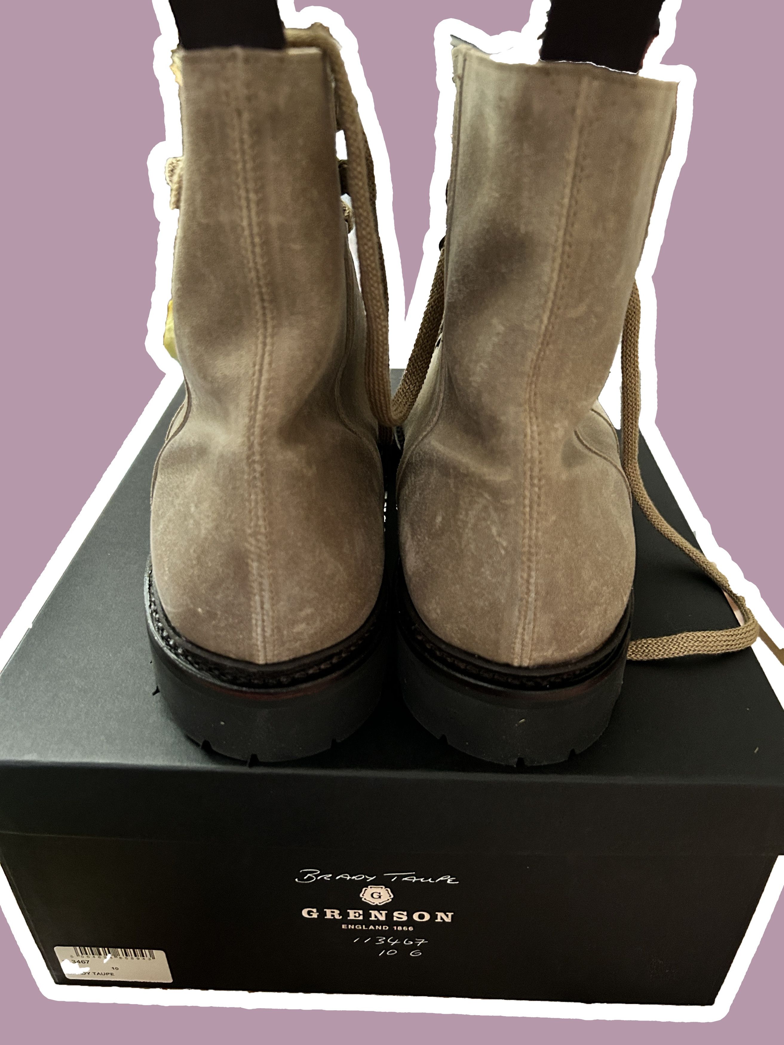Grenson Grenson Brady suede beige hiking boots size UK 10 / US 11 Size US 11 / EU 44 - 5 Thumbnail