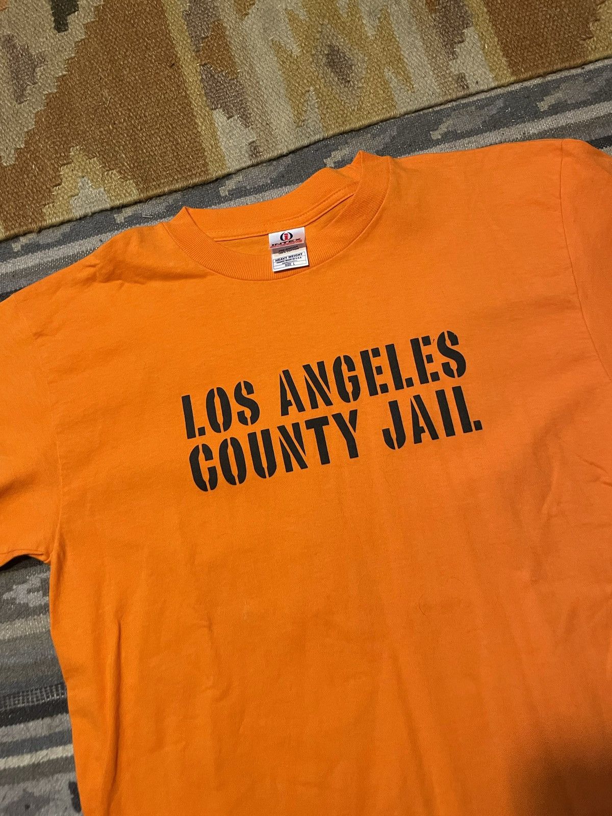 Vintage Vintage Los Angeles county jail graphic t shirt Size US L / EU 52-54 / 3 - 2 Preview