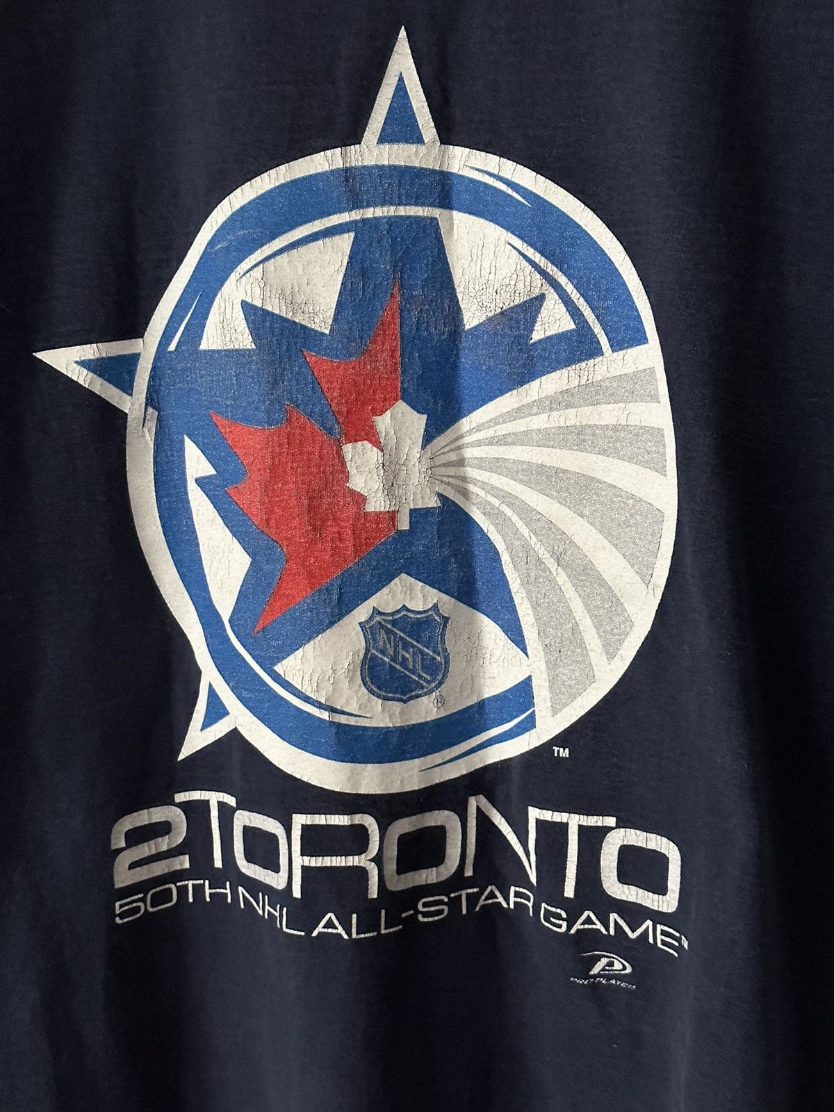 NHL × Vintage Vintage Pro Player Toronto maple leafs NHL game t shirt Size US L / EU 52-54 / 3 - 2 Thumbnail