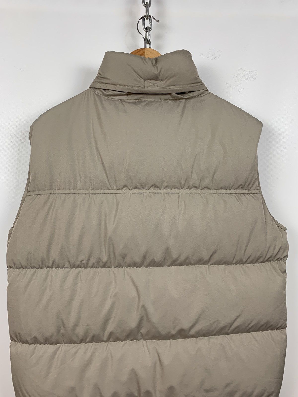 Nike 00s Vintage Nike Beige Down Puffer Vest Size US L / EU 52-54 / 3 - 15 Thumbnail
