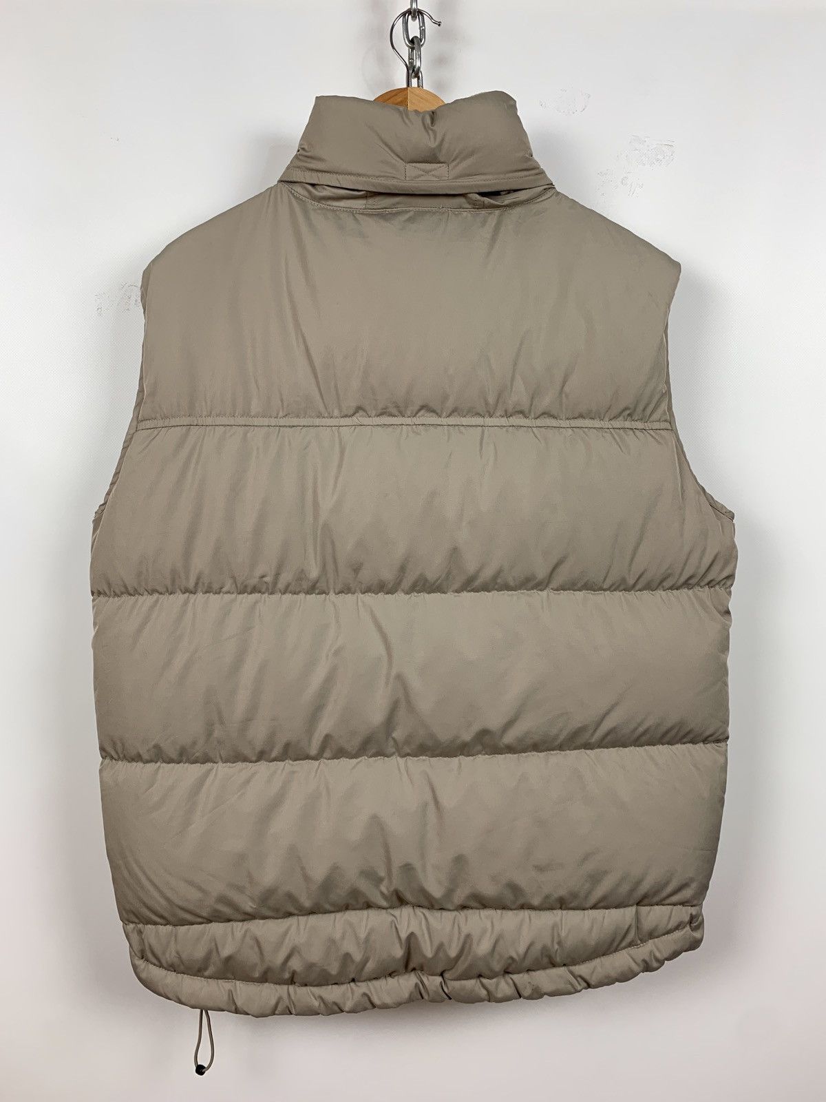 Nike 00s Vintage Nike Beige Down Puffer Vest Size US L / EU 52-54 / 3 - 2 Thumbnail
