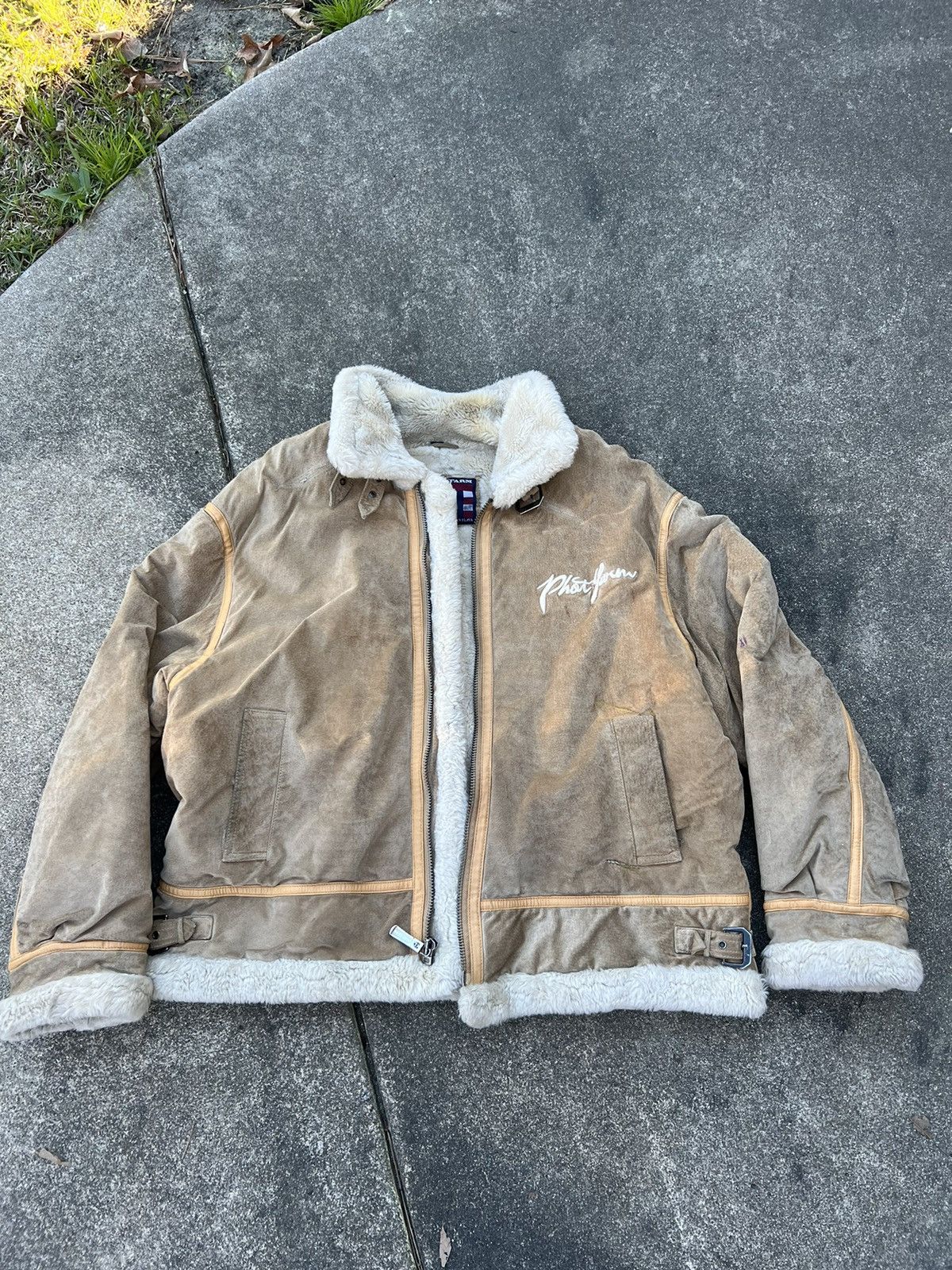 Phat farm bomber jacket outlet