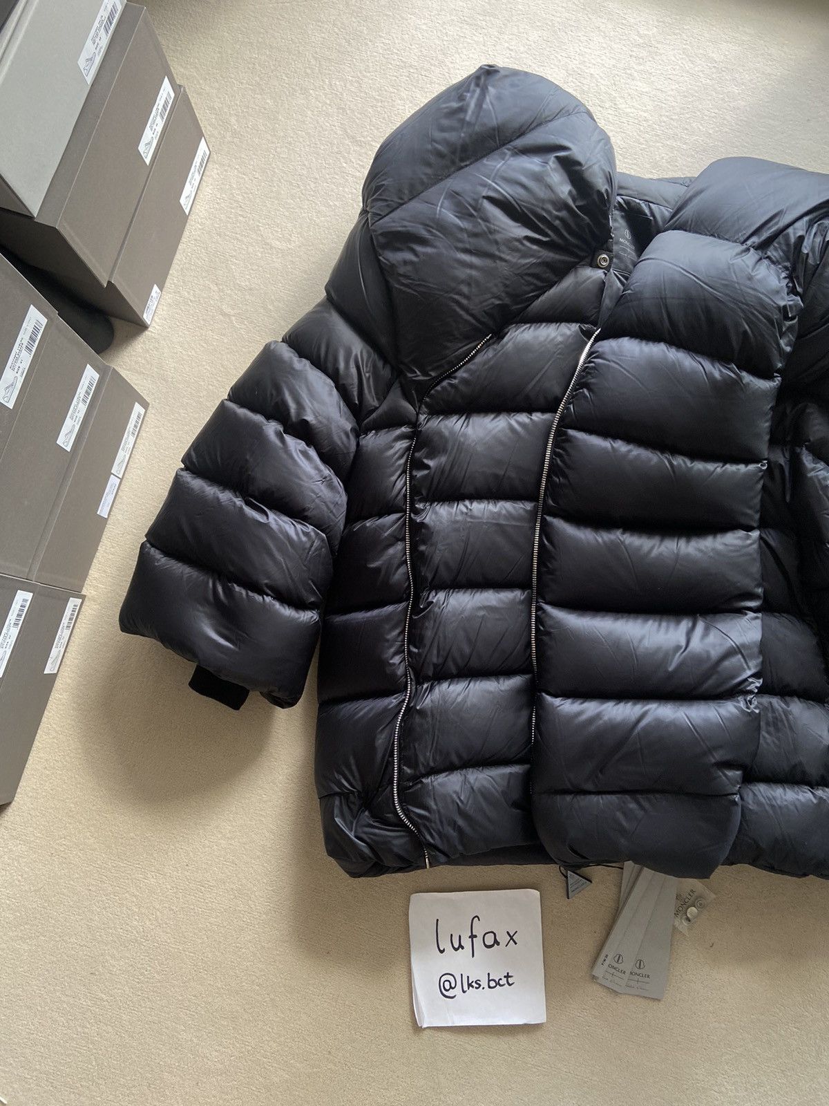 Moncler × Rick Owens NEW | FW20 MONCLER X RO HIKOVILLE PUFFER JACKET COAT SIZE 0 Size US M / EU 48-50 / 2 - 5 Thumbnail