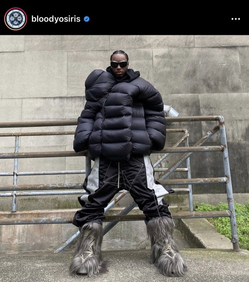 Moncler × Rick Owens NEW | FW20 MONCLER X RO HIKOVILLE PUFFER JACKET COAT SIZE 0 Size US M / EU 48-50 / 2 - 1 Thumbnail