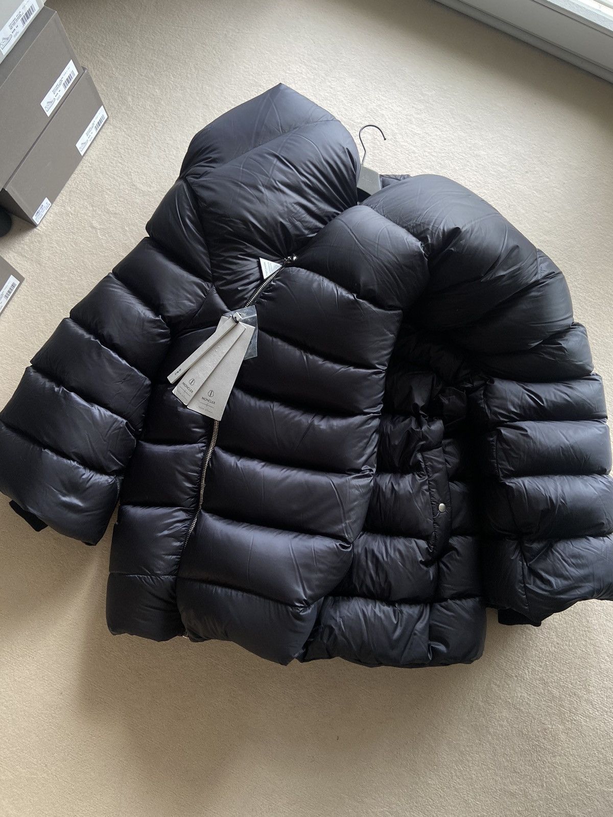 Moncler × Rick Owens NEW | FW20 MONCLER X RO HIKOVILLE PUFFER JACKET COAT SIZE 0 Size US M / EU 48-50 / 2 - 19 Thumbnail