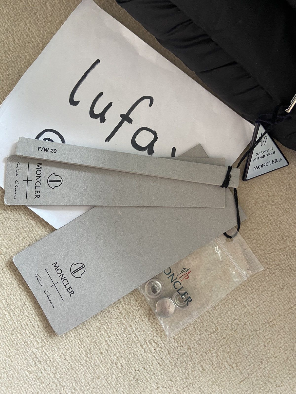 Moncler × Rick Owens NEW | FW20 MONCLER X RO HIKOVILLE PUFFER JACKET COAT SIZE 0 Size US M / EU 48-50 / 2 - 7 Thumbnail