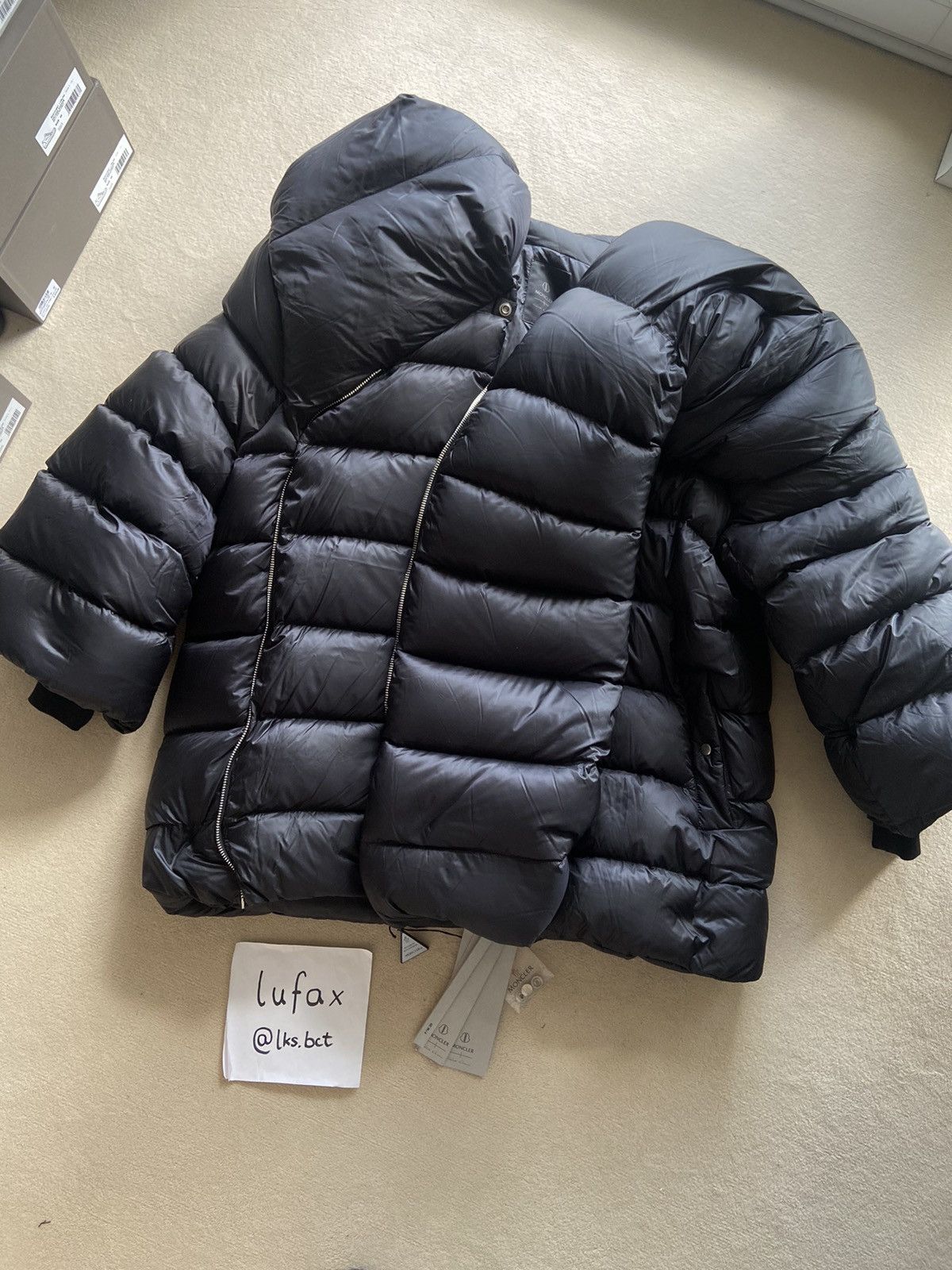 Moncler × Rick Owens NEW | FW20 MONCLER X RO HIKOVILLE PUFFER JACKET COAT SIZE 0 Size US M / EU 48-50 / 2 - 2 Thumbnail