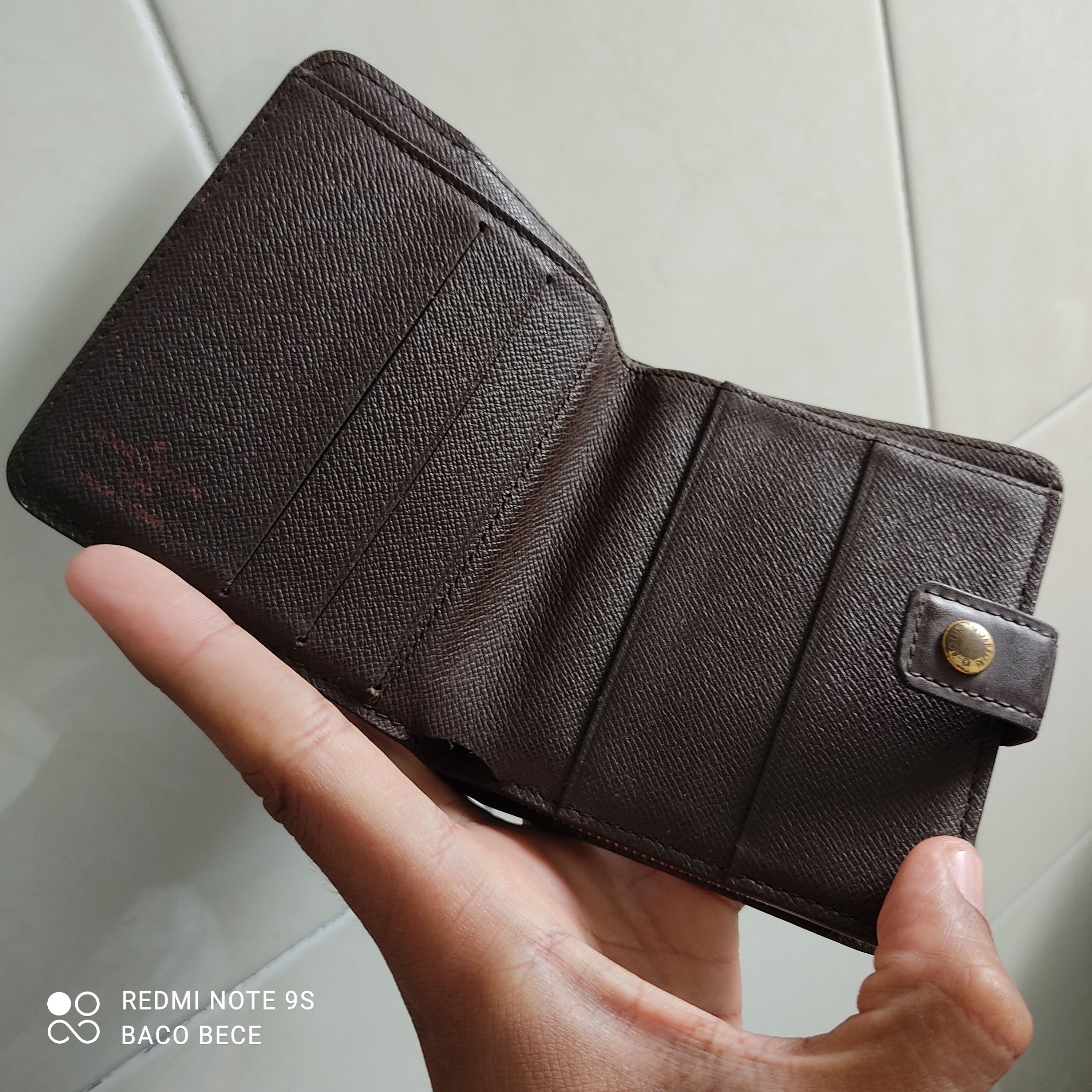 Louis Vuitton Louis Vuitton Compact Zippy Wallet in Damier Ebene Size ONE SIZE - 4 Thumbnail