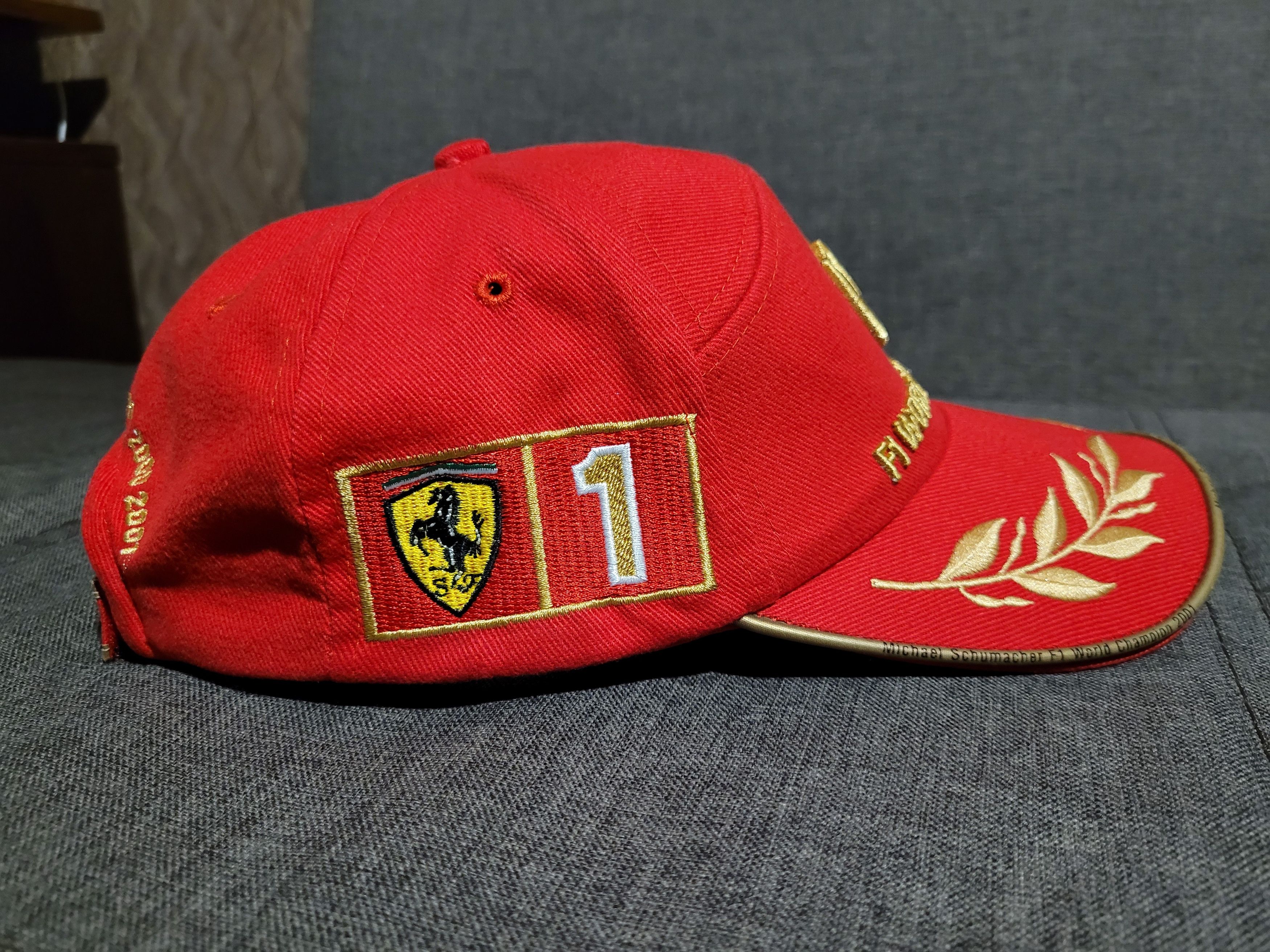 Ferrari Ferrari cap F1 world champion Michael Schumacher Size ONE SIZE - 5 Thumbnail